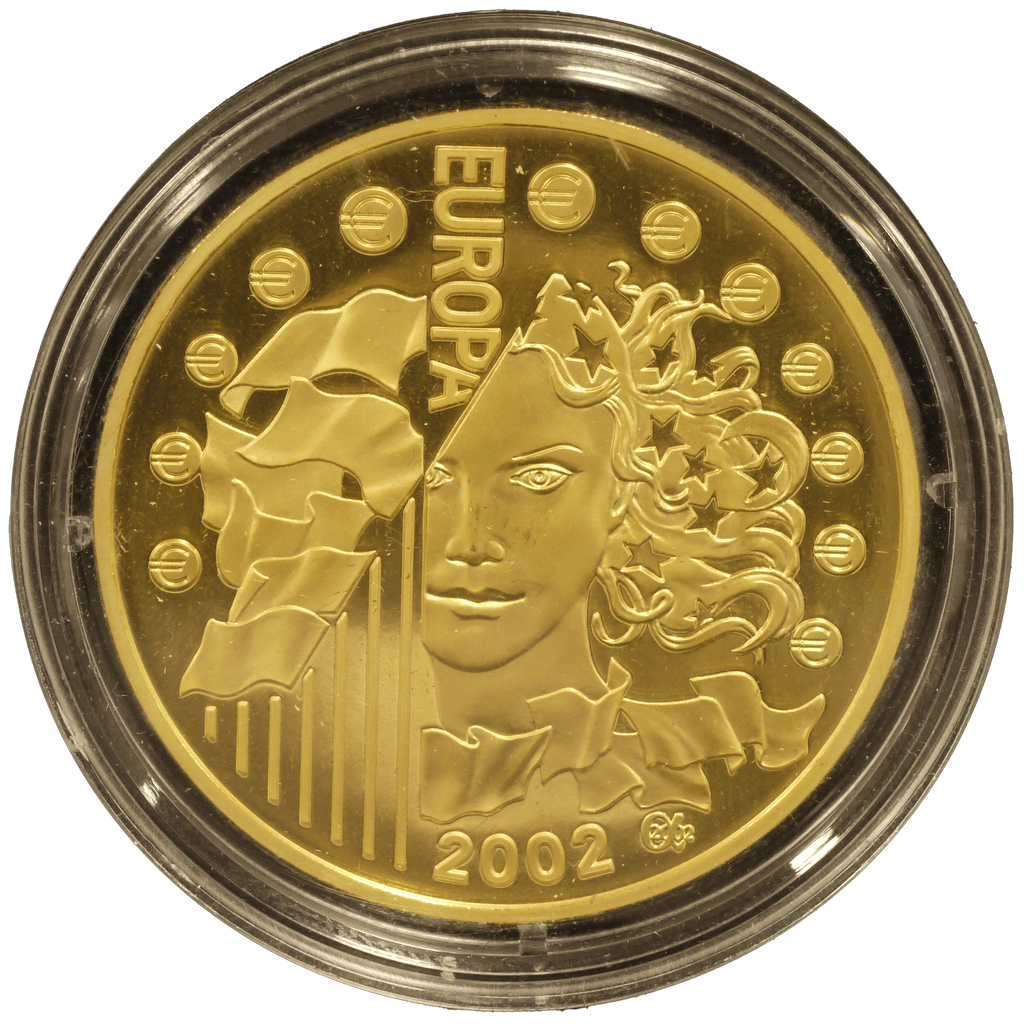 フランス 50ユーロ金貨 2002年 エウロパ女神｜NJ BUYER'S