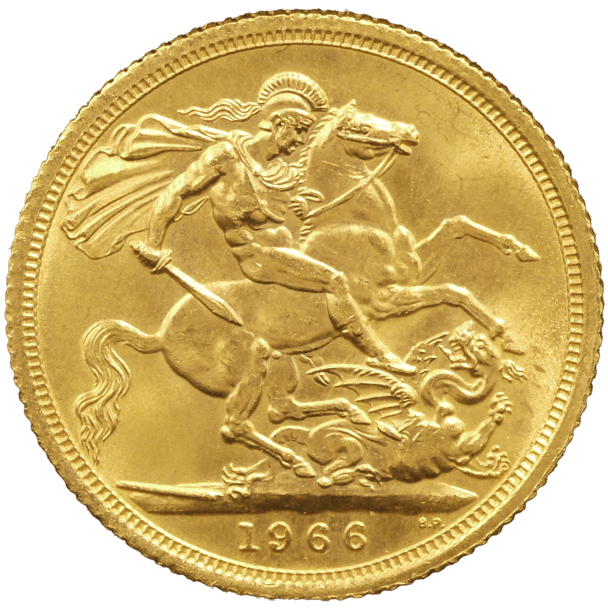 イギリス ソヴリン金貨 1966年 エリザベス2世 ヤングヘッド - NJ BUYER'S MARKETPLACE