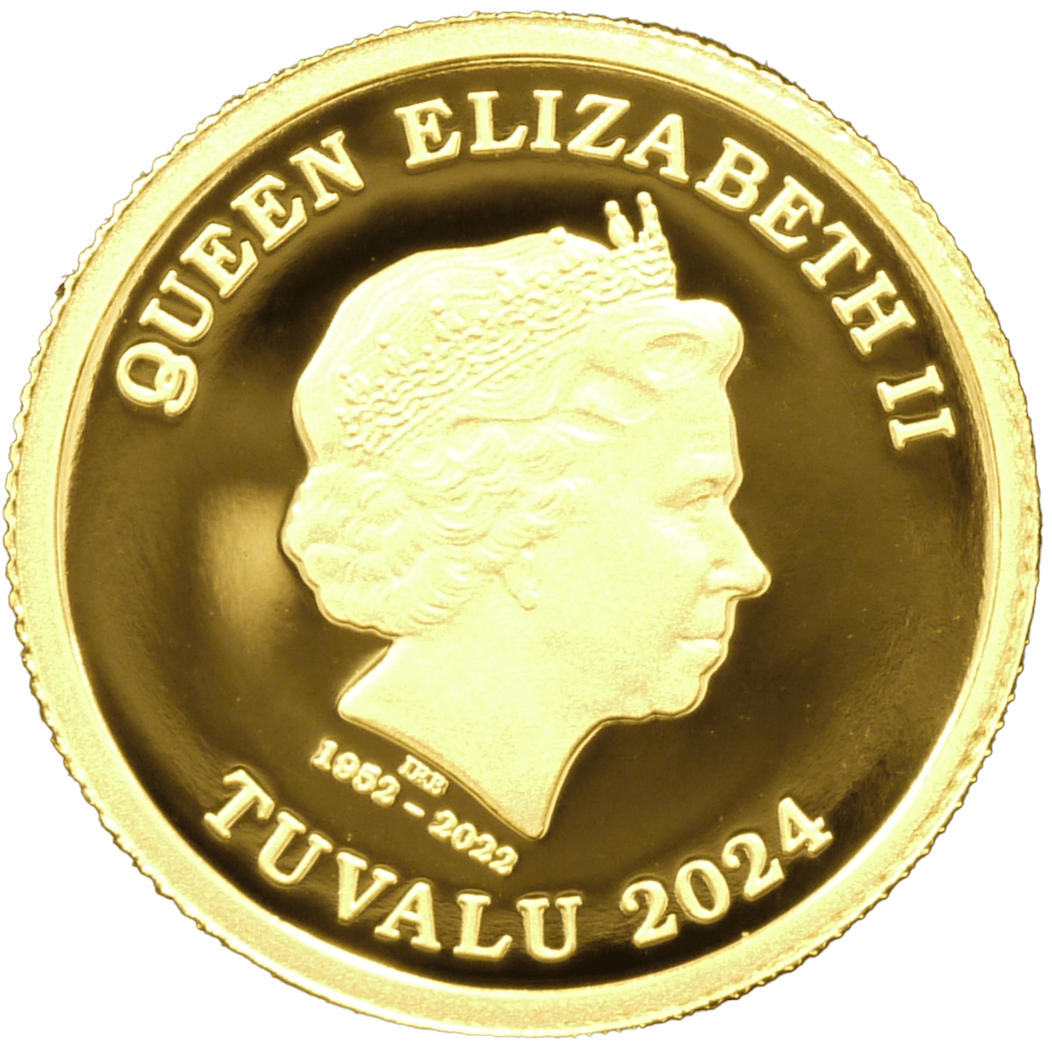 ツバル ホース 1/25オンス金貨 2024年 エリザベス2世 - NJ BUYER'S MARKETPLACE