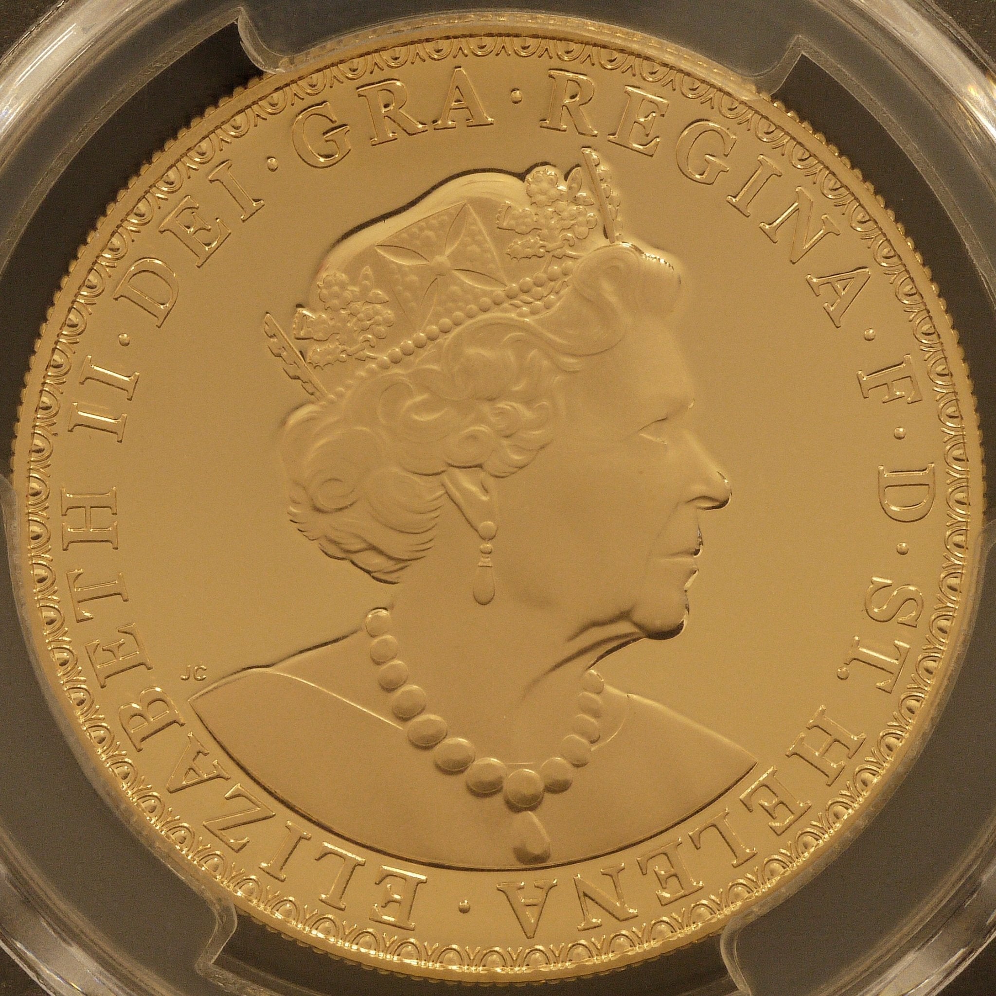 セントヘレナ島 5ポンド金貨 2019年 ウナとライオン PCGS PR70DCAM 最高鑑定品 - NJ BUYER'S MARKETPLACE