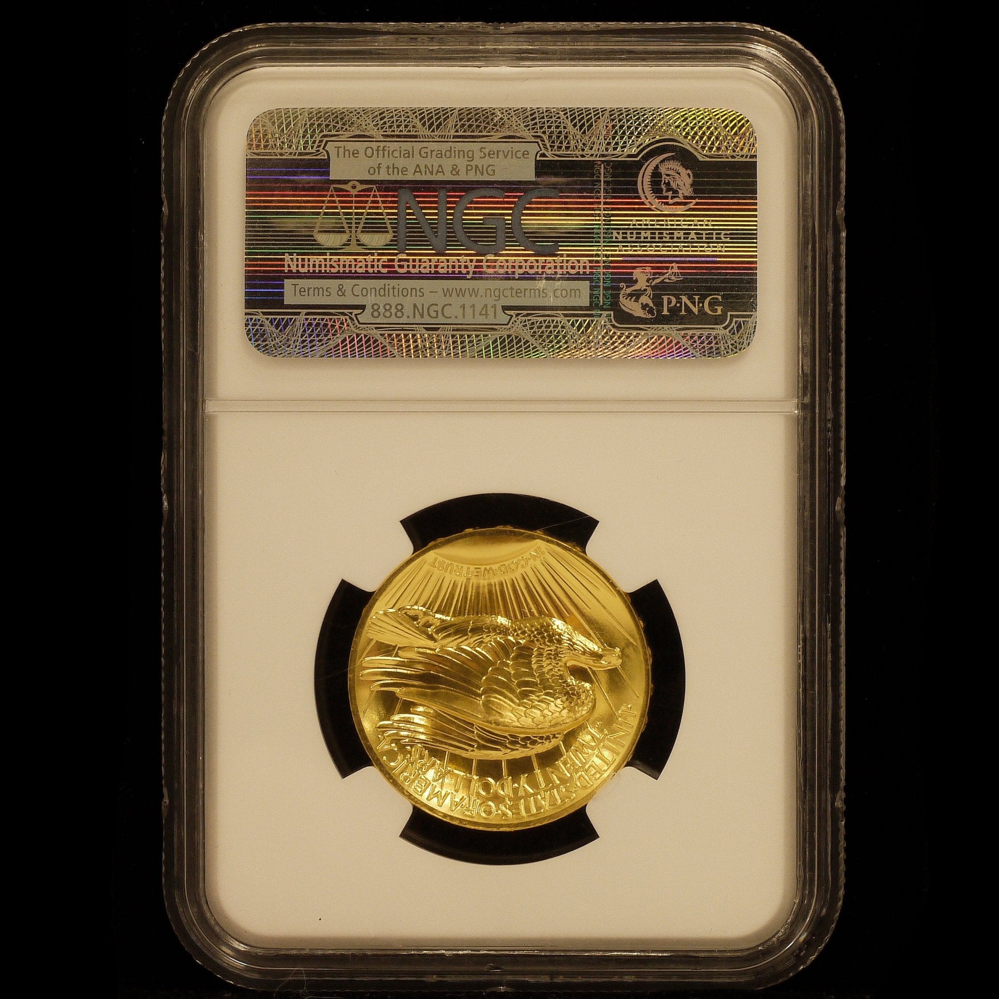 アメリカ 20ドル金貨 2009年 ウルトラハイレリーフ NGC MS70 最高鑑定品 - NJ BUYER'S MARKETPLACE