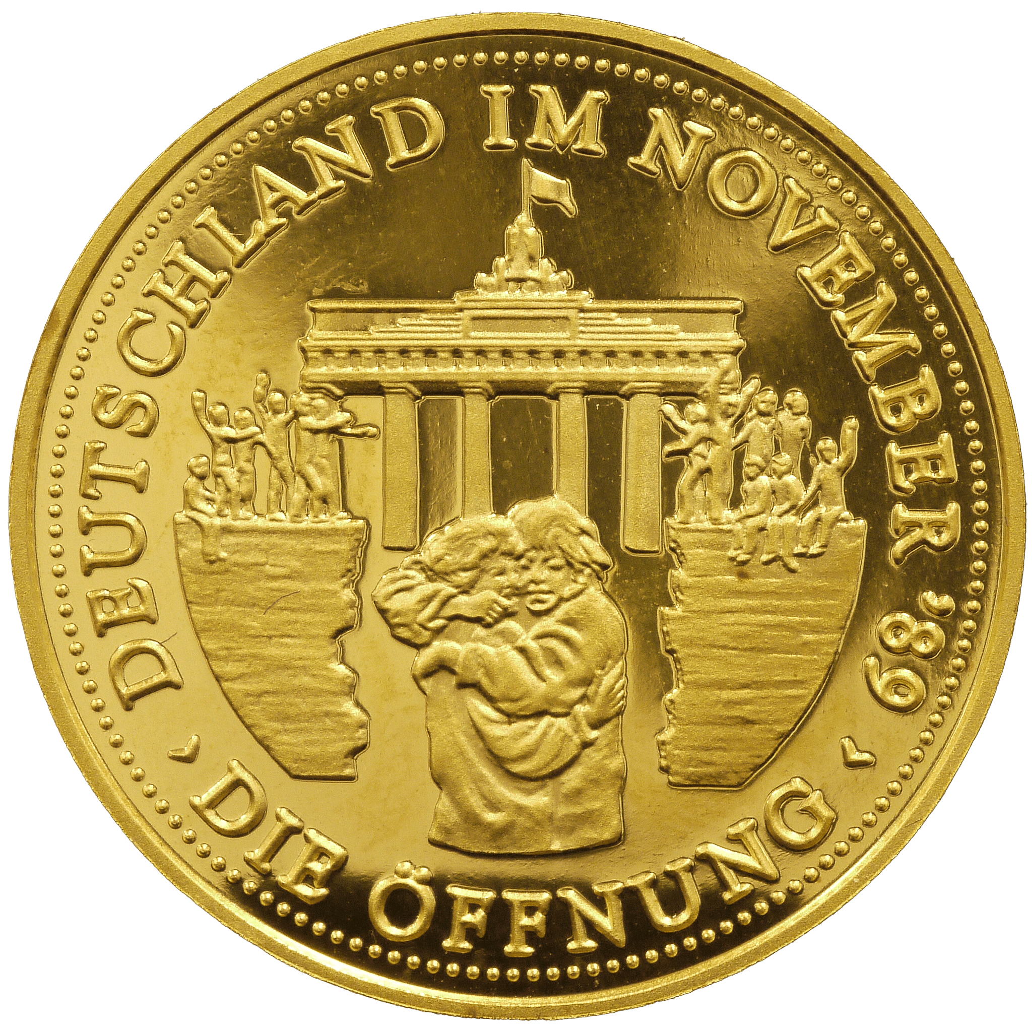 ドイツ 金メダル 1989年 ベルリンの壁崩壊記念 - NJ BUYER'S MARKETPLACE