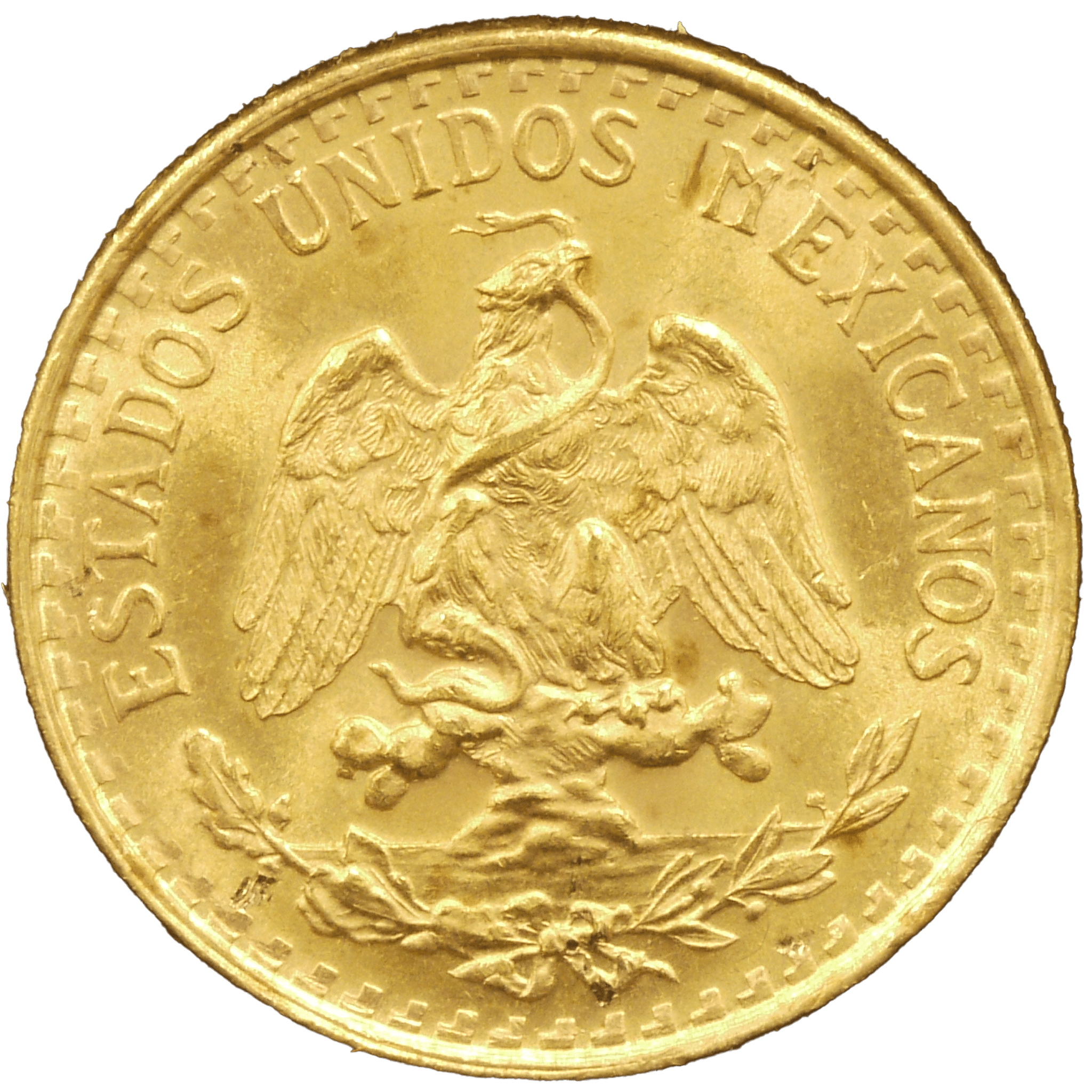 メキシコ 2ペソ金貨 1945年 蛇をくわえる鷲 - NJ BUYER'S MARKETPLACE