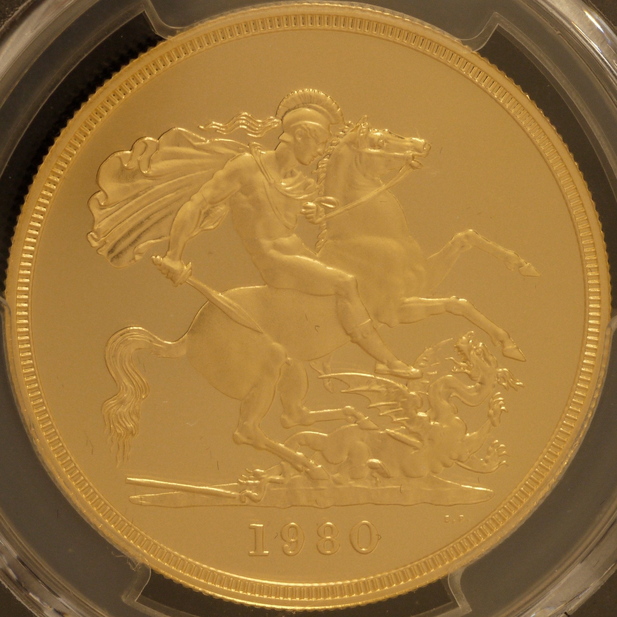 イギリス 5ポンド金貨 1980年 PCGS PR69 Deep Cameo - NJ BUYER'S MARKETPLACE