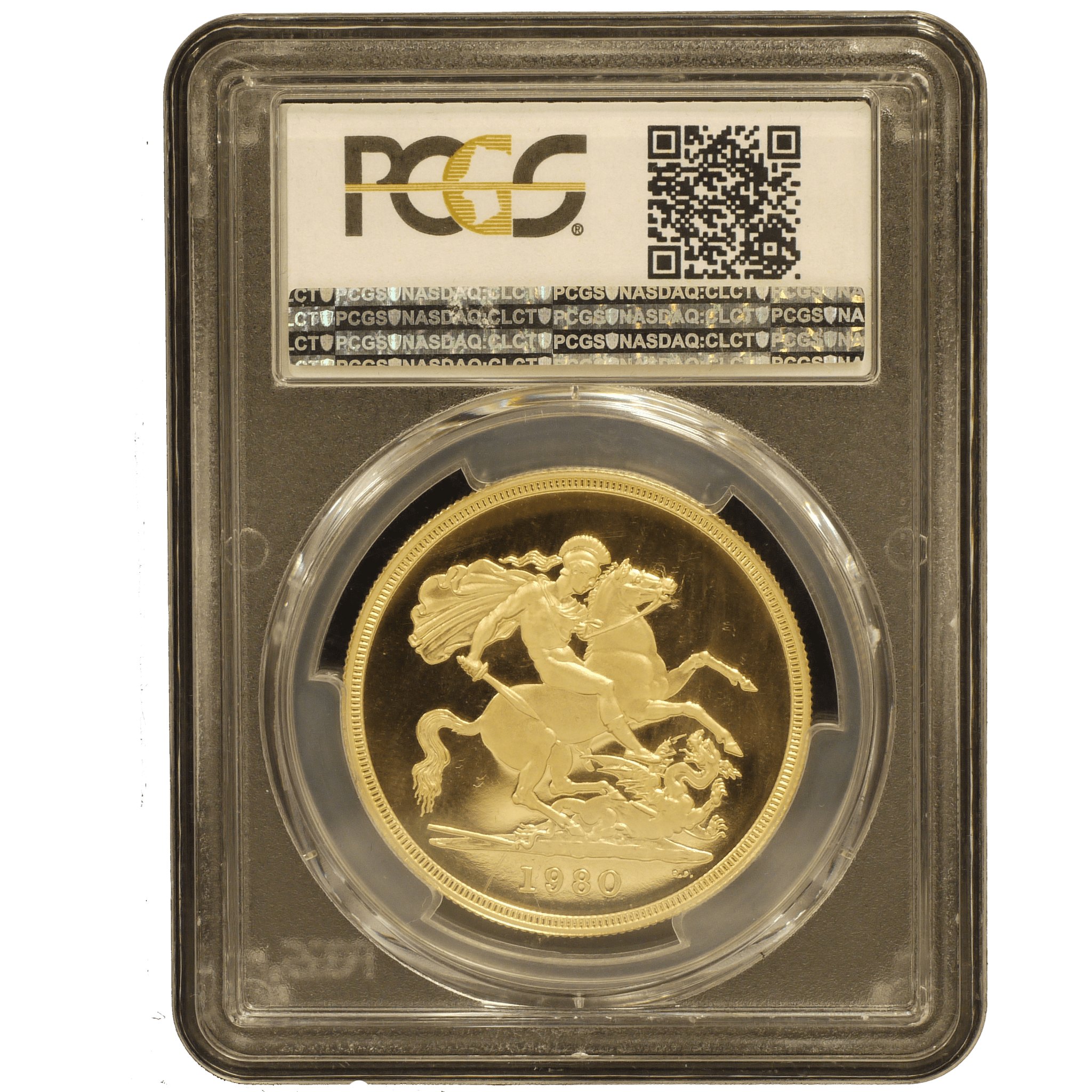 イギリス 5ポンド金貨 1980年 PCGS PR69 Deep Cameo - NJ BUYER'S MARKETPLACE