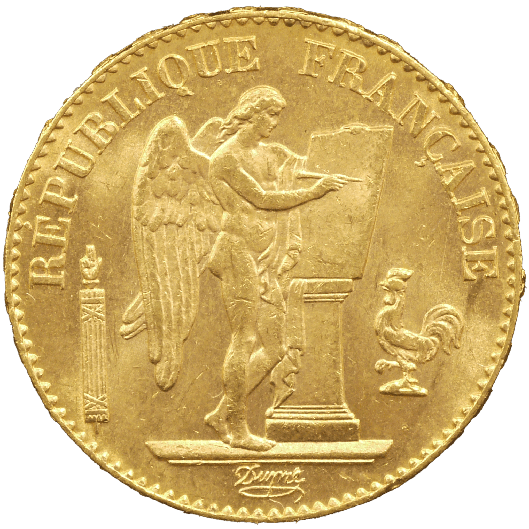 フランス 20フラン金貨 1898年 法の天使 パリ鋳 - NJ BUYER'S MARKETPLACE