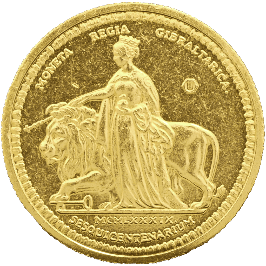 特価】ジブラルタル ソヴリン金貨 1989年 ウナとライオン｜NJ BUYER'S