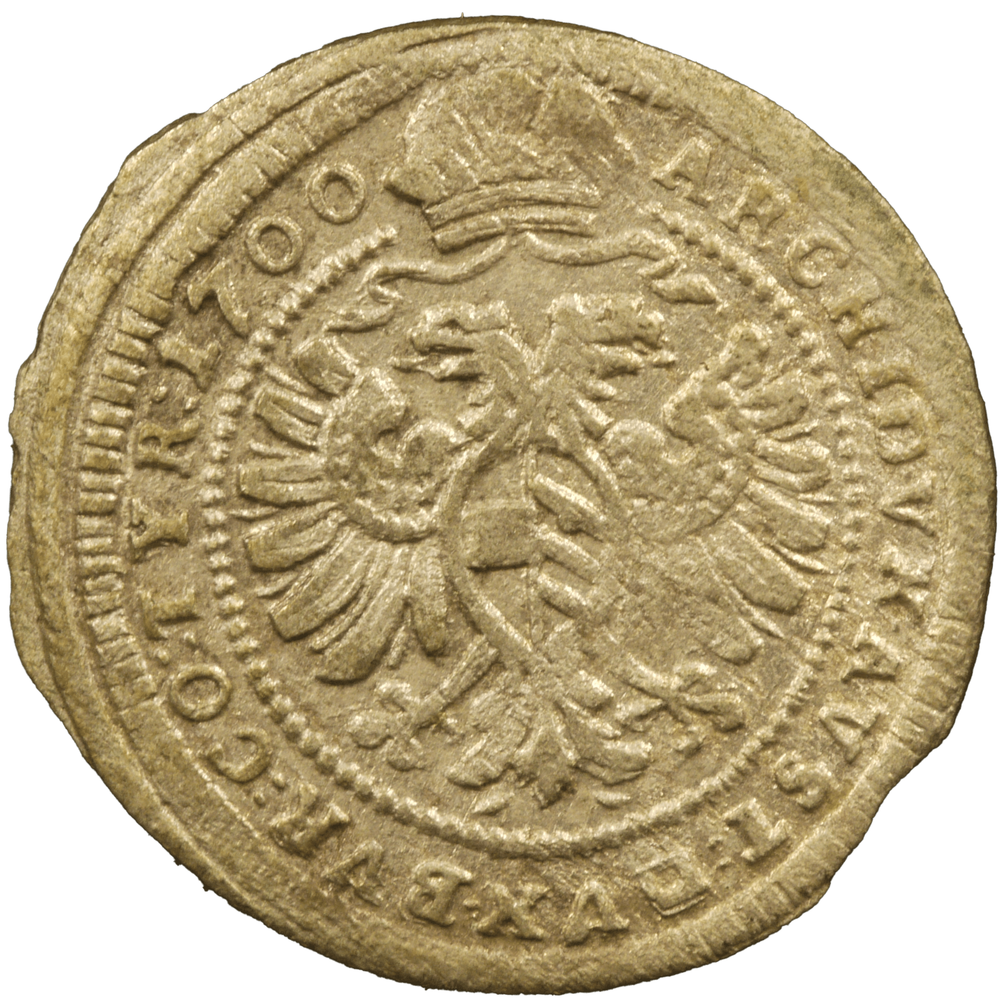 オーストリア 1クロイツァー銀貨 1700年 レオポルド1世 - NJ BUYER'S MARKETPLACE