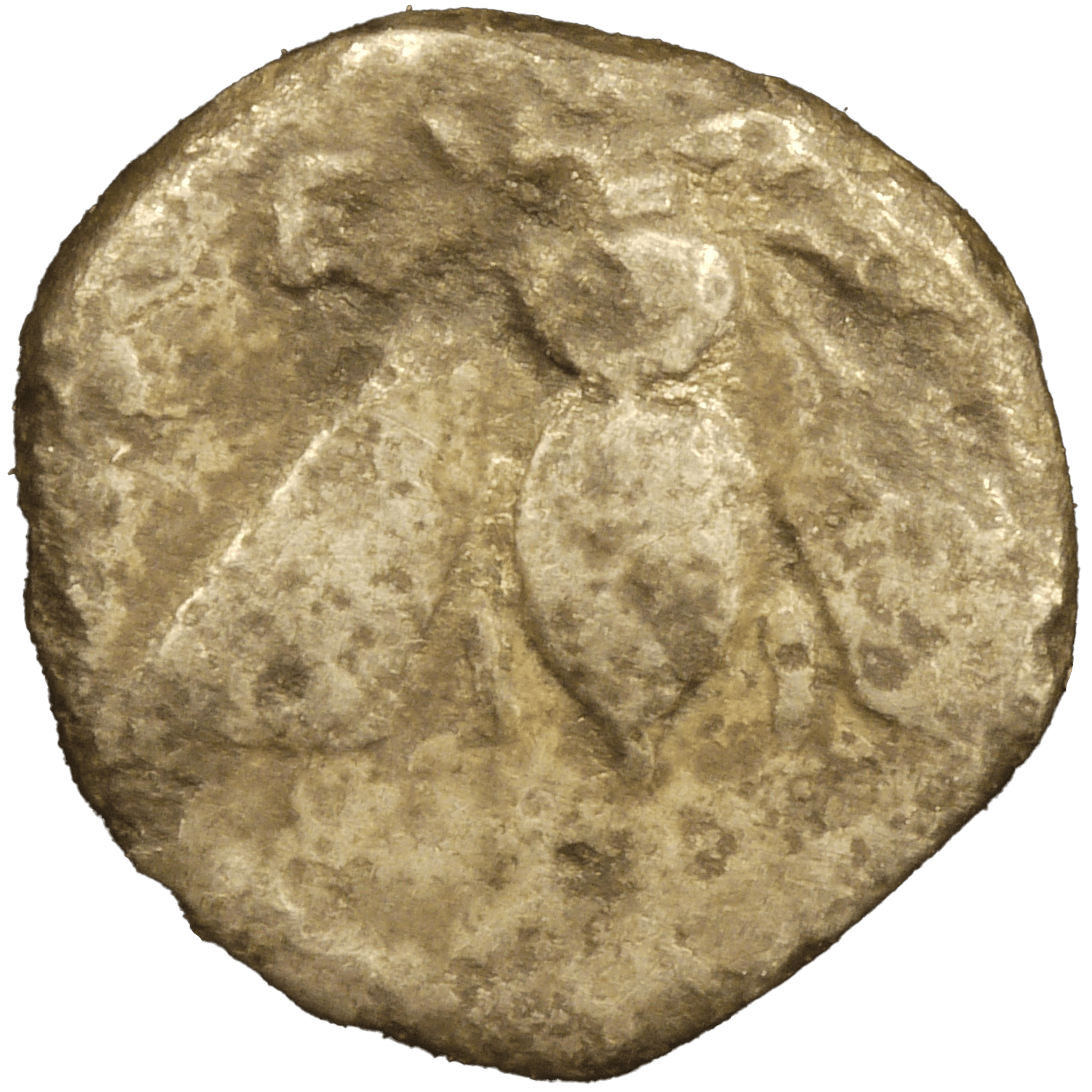 古代ギリシア アシア地方エフェソス ディオボル銀貨 前390~前330年頃 ミツバチ&つがいの鹿 - NJ BUYER'S MARKETPLACE