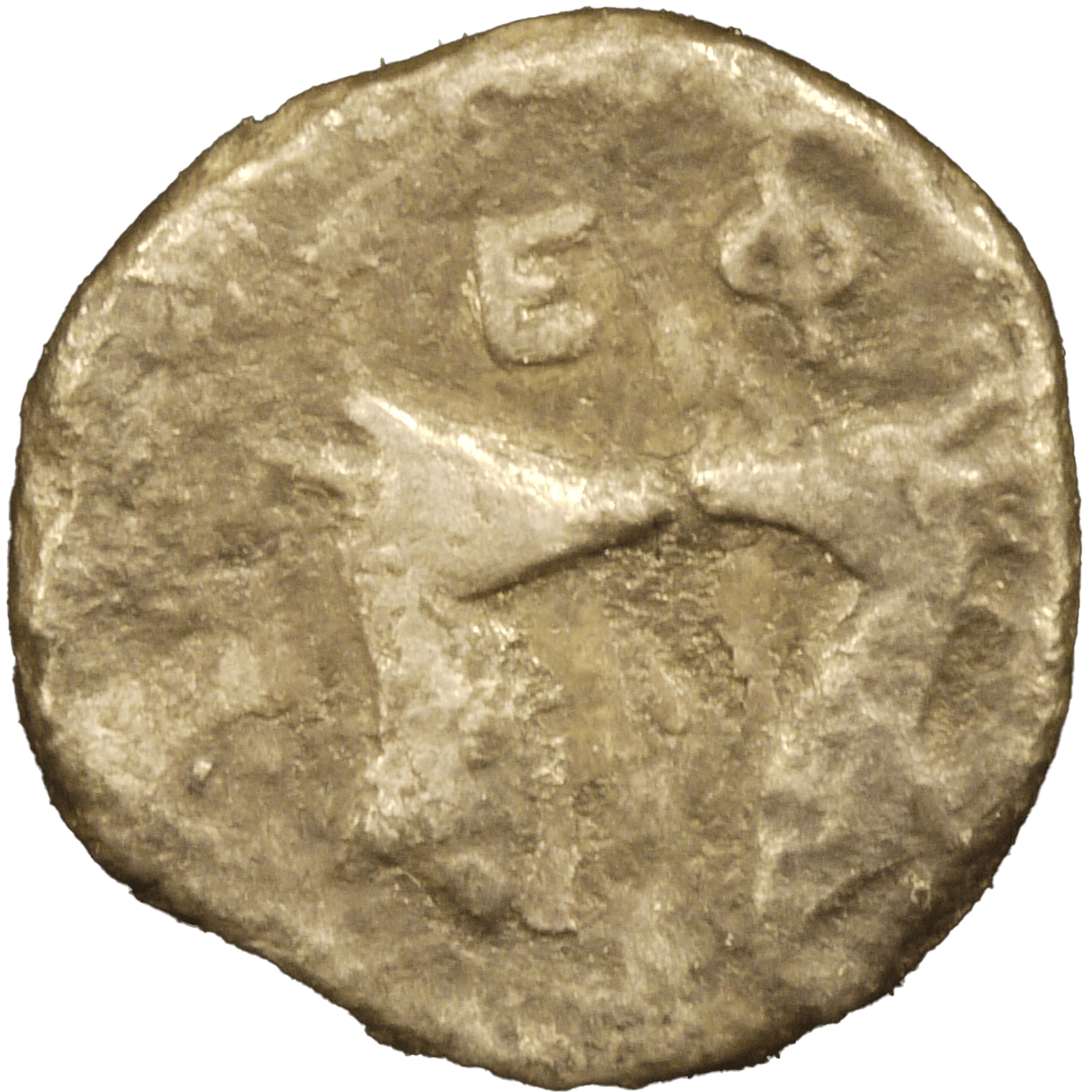 古代ギリシア アシア地方エフェソス ディオボル銀貨 前390~前330年頃 ミツバチ&つがいの鹿 - NJ BUYER'S MARKETPLACE