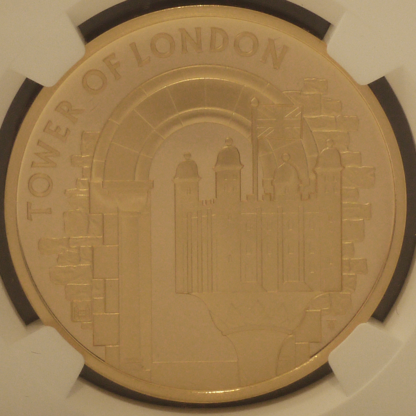 イギリス 5ポンド金貨 2020年 NGC PF66UC ロンドン塔ホワイトタワー