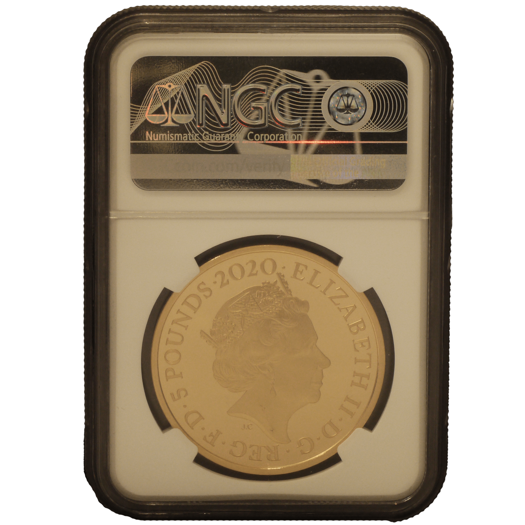 イギリス 5ポンド金貨 2020年 NGC PF66UC ロンドン塔ホワイトタワー - NJ BUYER'S MARKETPLACE