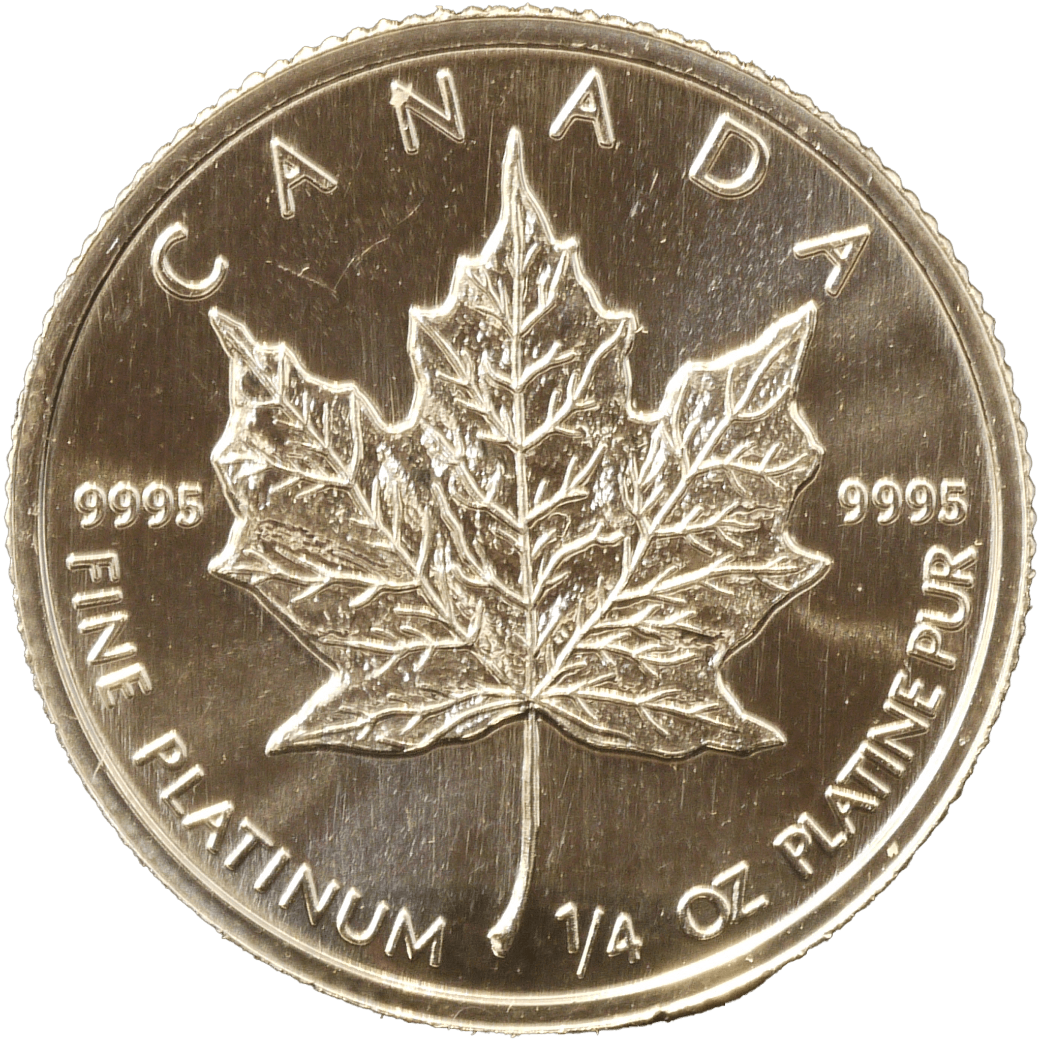 カナダ 10ドルプラチナ貨 1988年 エリザベス2世 - NJ BUYER'S MARKETPLACE