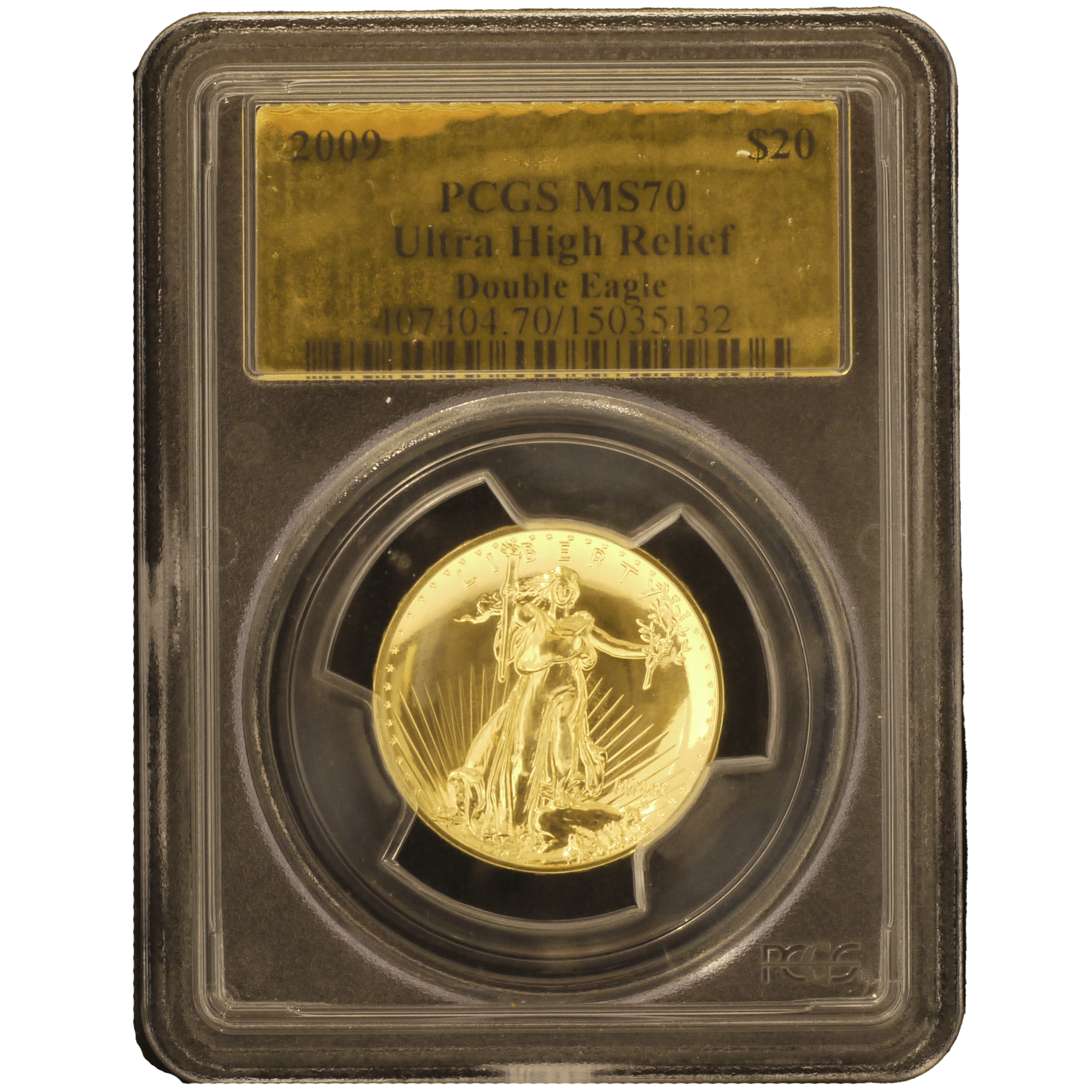 アメリカ 20ドル金貨 2009年 PCGS MS70 ウルトラハイレリーフ - NJ BUYER'S MARKETPLACE