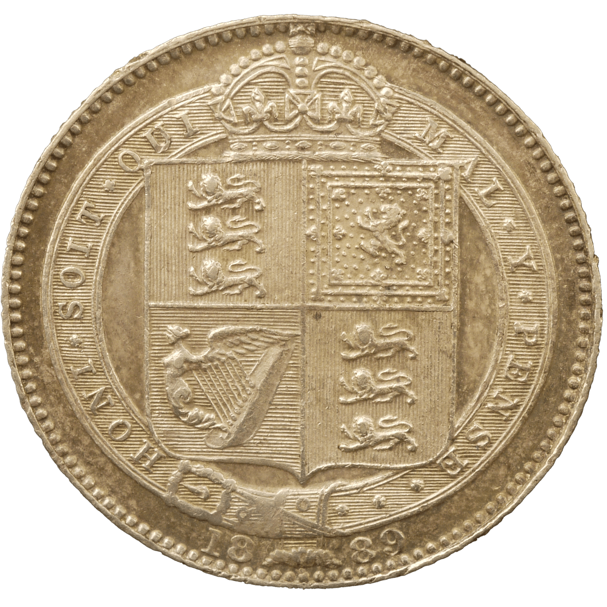イギリス 1シリング銀貨 1889年 ヴィクトリア女王 ロンドン鋳 - NJ BUYER'S MARKETPLACE
