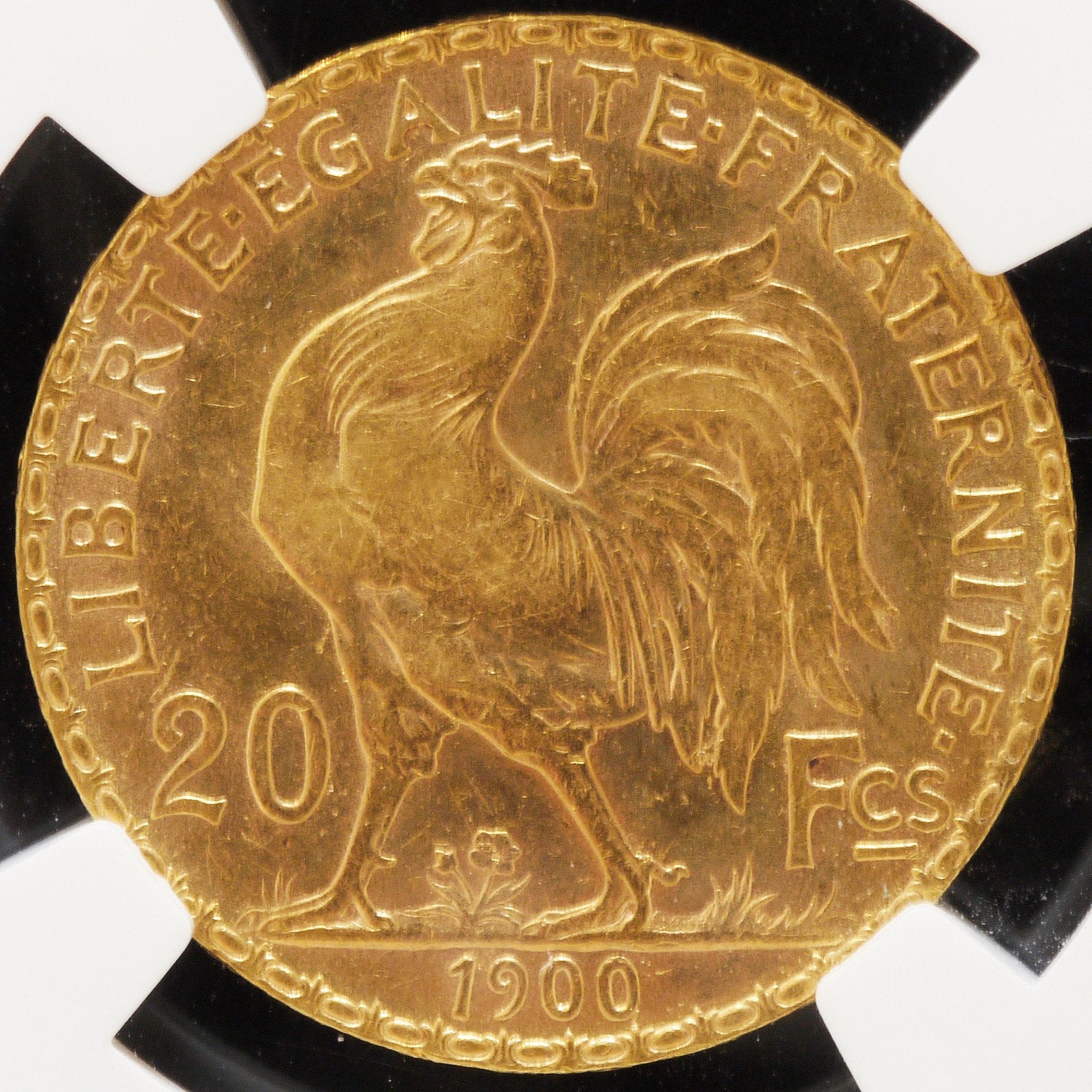 フランス 20フラン金貨 1900年 NGC AU55 マリアンヌ女神 パリ鋳 - NJ BUYER'S MARKETPLACE