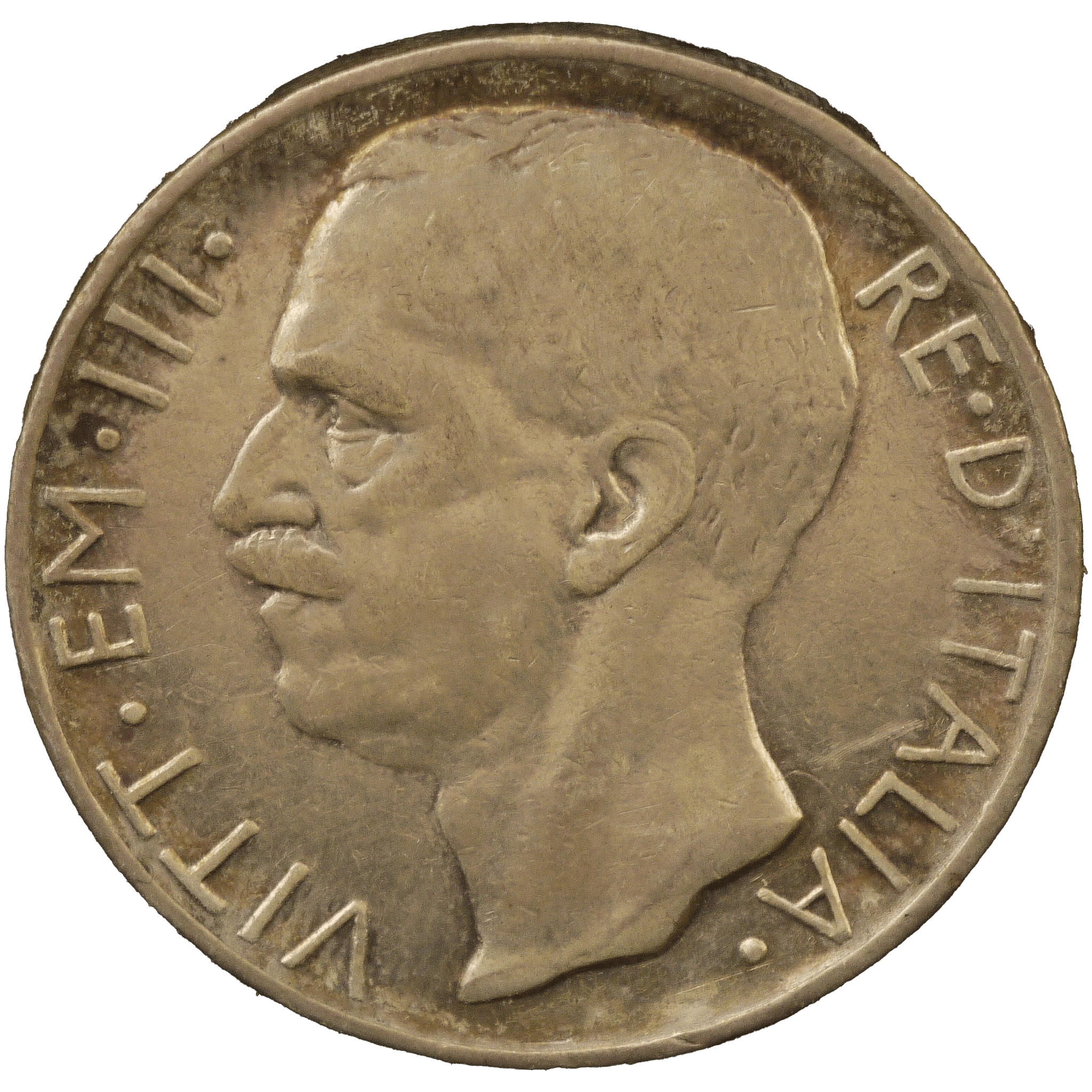 イタリア 2リレ銀貨 1927年 ビガを操るミネルウァ女神 ローマ鋳 - NJ BUYER'S MARKETPLACE