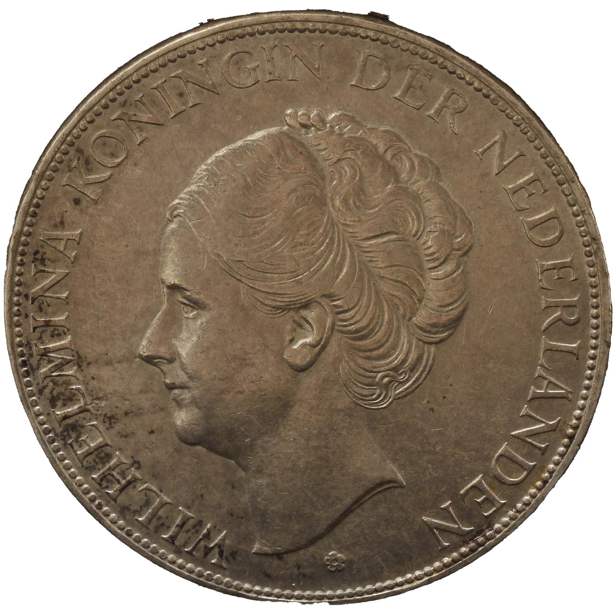 オランダ 2.5グルデン銀貨 1932年 ウィルヘルミナ女王 ユトレヒト鋳 - NJ BUYER'S MARKETPLACE