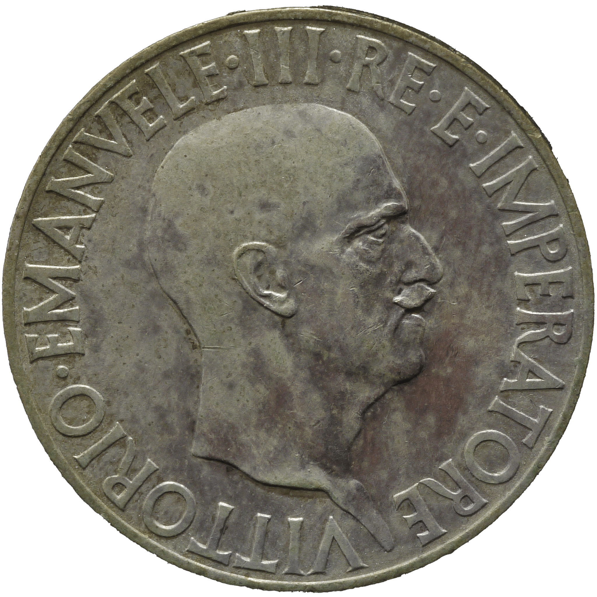 イタリア 10リレ銀貨 1936年 船首に立つイタリア女神 - NJ BUYER'S MARKETPLACE