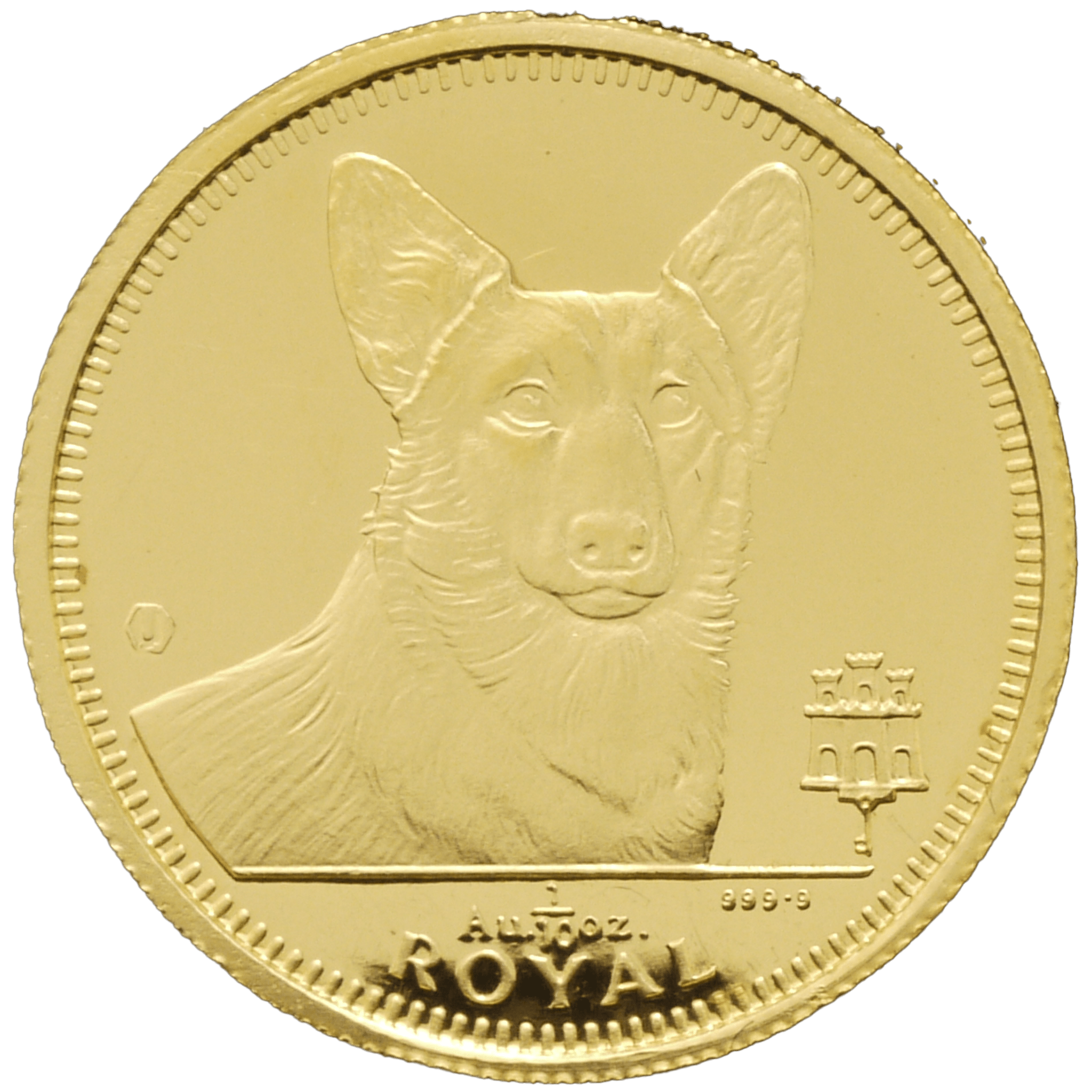 ジブラルタル 1/10ロイヤル金貨 1993年 コーギー - NJ BUYER'S MARKETPLACE