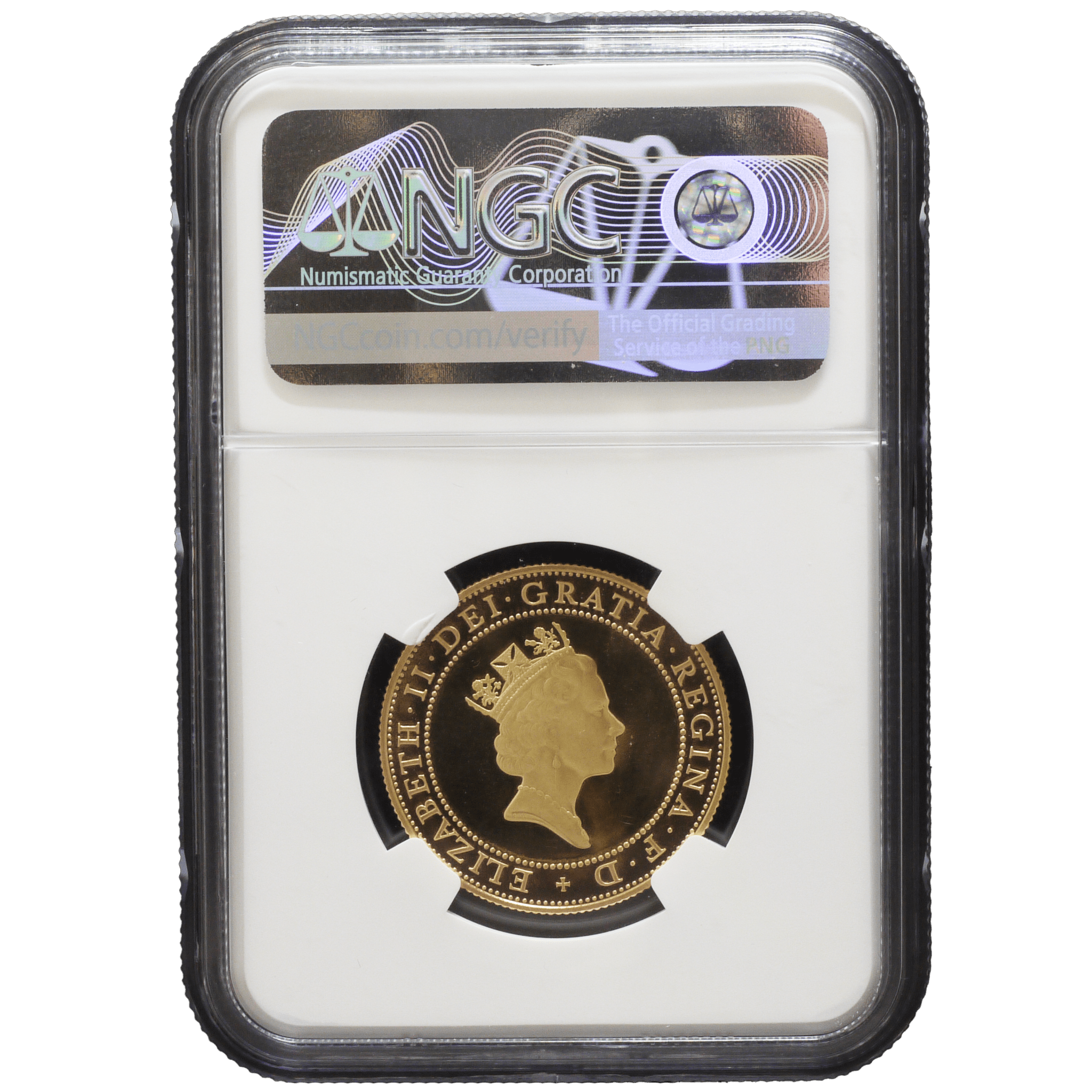 イギリス 2ポンド金貨 1997年 エリザベス2世 ロンドン鋳 NGC PF69 ULTRA CAMEO - NJ BUYER'S MARKETPLACE