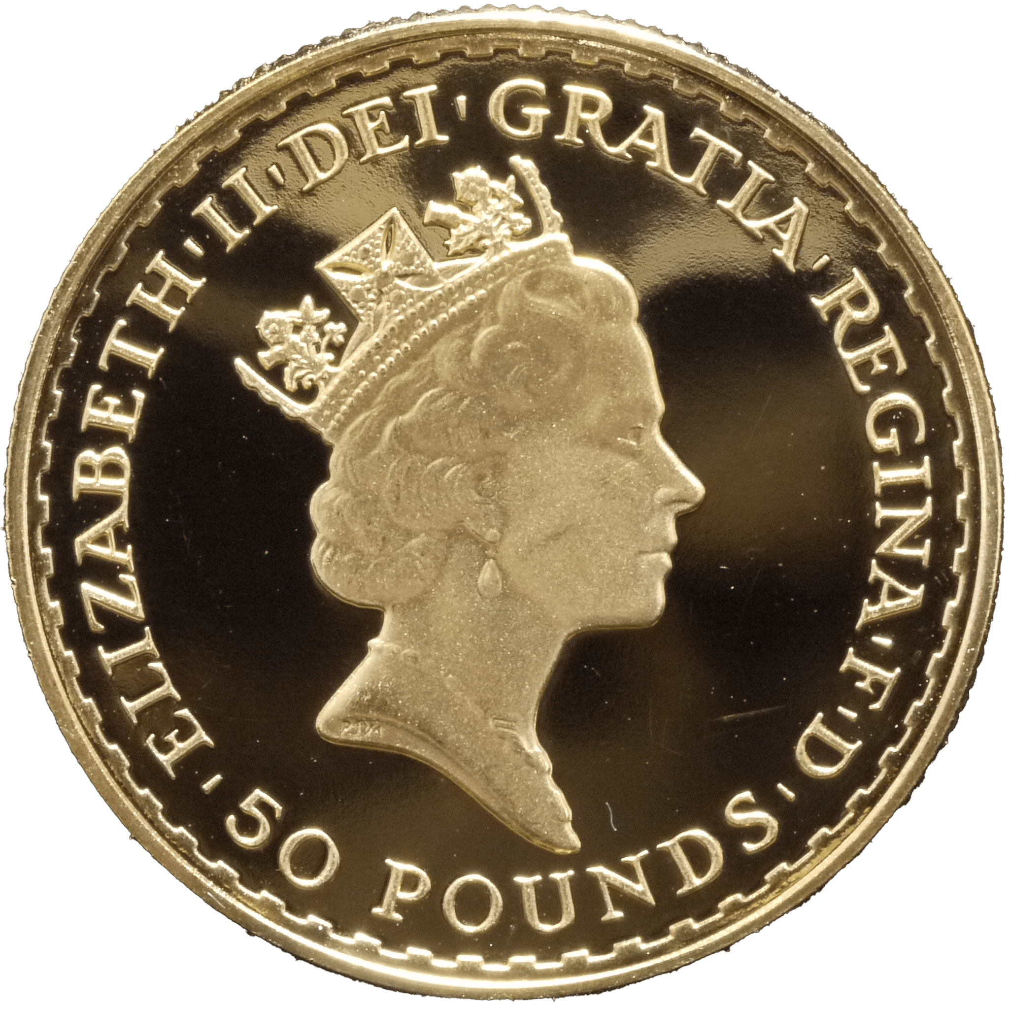 イギリス 50ポンド金貨 1987年 ブリタニア ロンドン鋳 - NJ BUYER'S MARKETPLACE