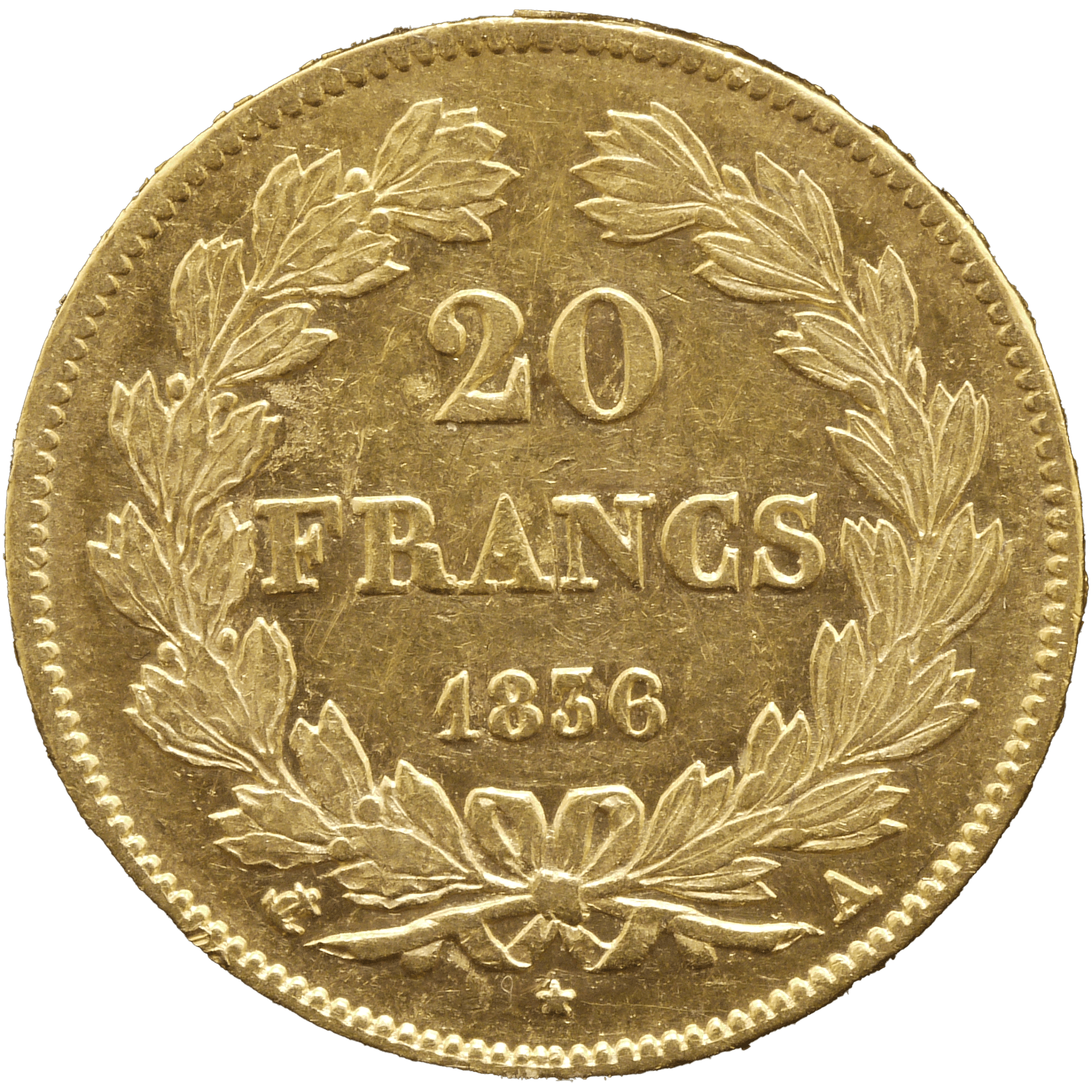 フランス 20フラン金貨 1836年 ルイ=フィリップ1世 パリ鋳 - NJ BUYER'S MARKETPLACE