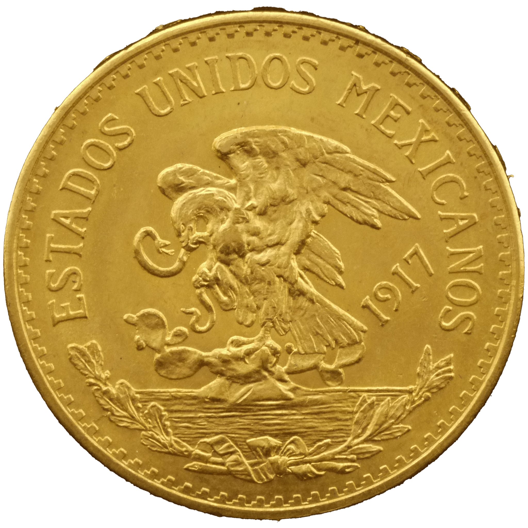 メキシコ 20ペソ金貨 1917年 アステカカレンダー - NJ BUYER'S MARKETPLACE
