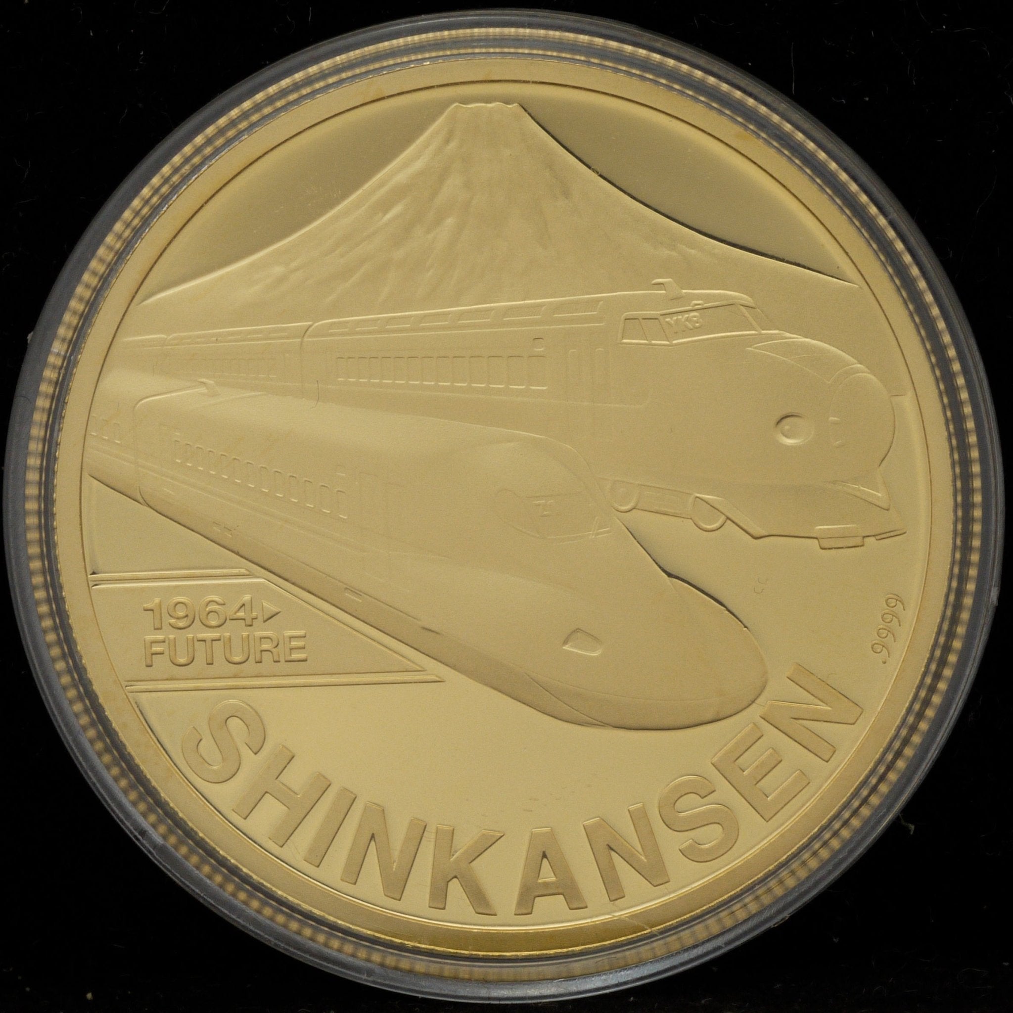 クック島 100ドル金貨 2014年 新幹線 富士山 - NJ BUYER'S MARKETPLACE