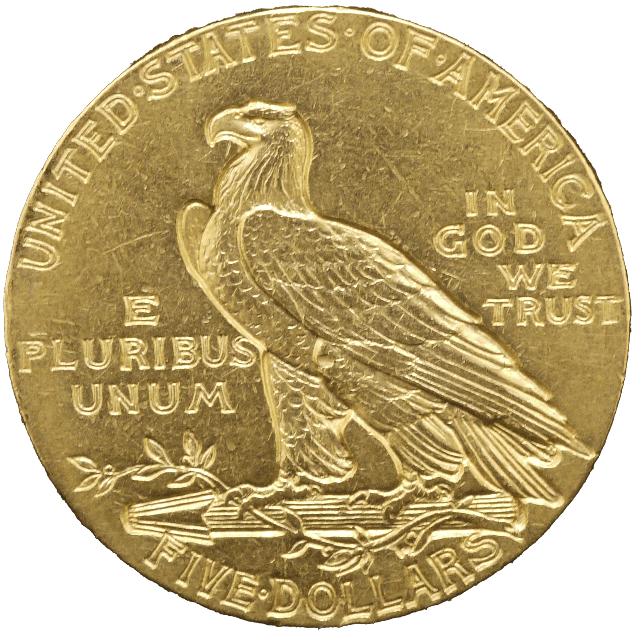 アメリカ 5ドル金貨 1912年 インディアン サンフランシスコ鋳 - NJ BUYER'S MARKETPLACE