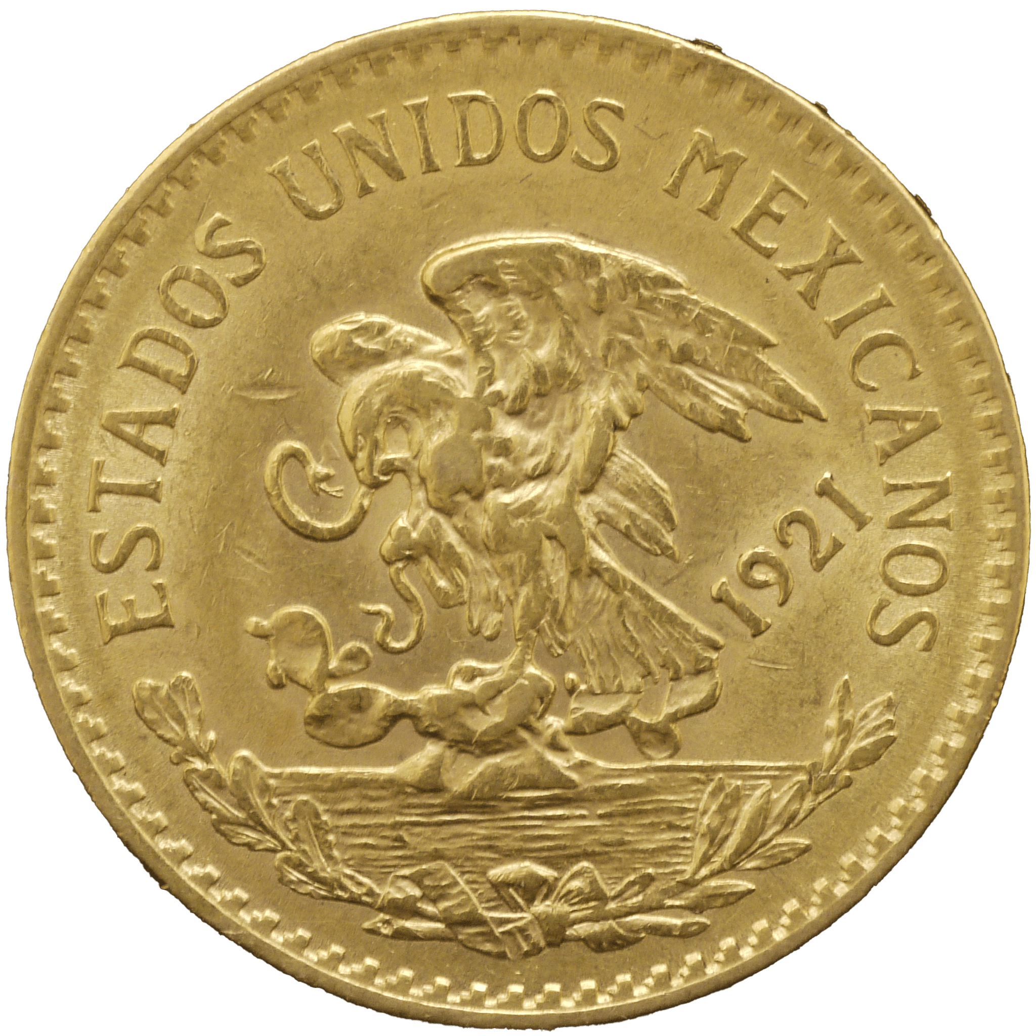 メキシコ 20ペソ金貨 1921年 アステカカレンダー - NJ BUYER'S MARKETPLACE