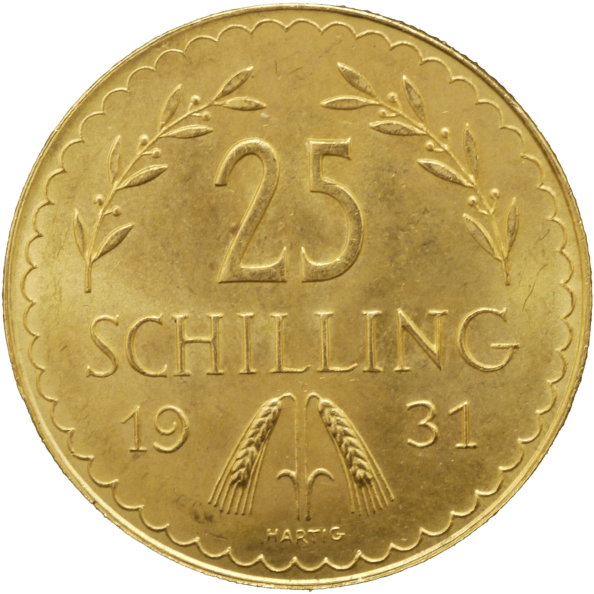 オーストリア 25シリング金貨 1931年 ウィーン鋳 - NJ BUYER'S MARKETPLACE