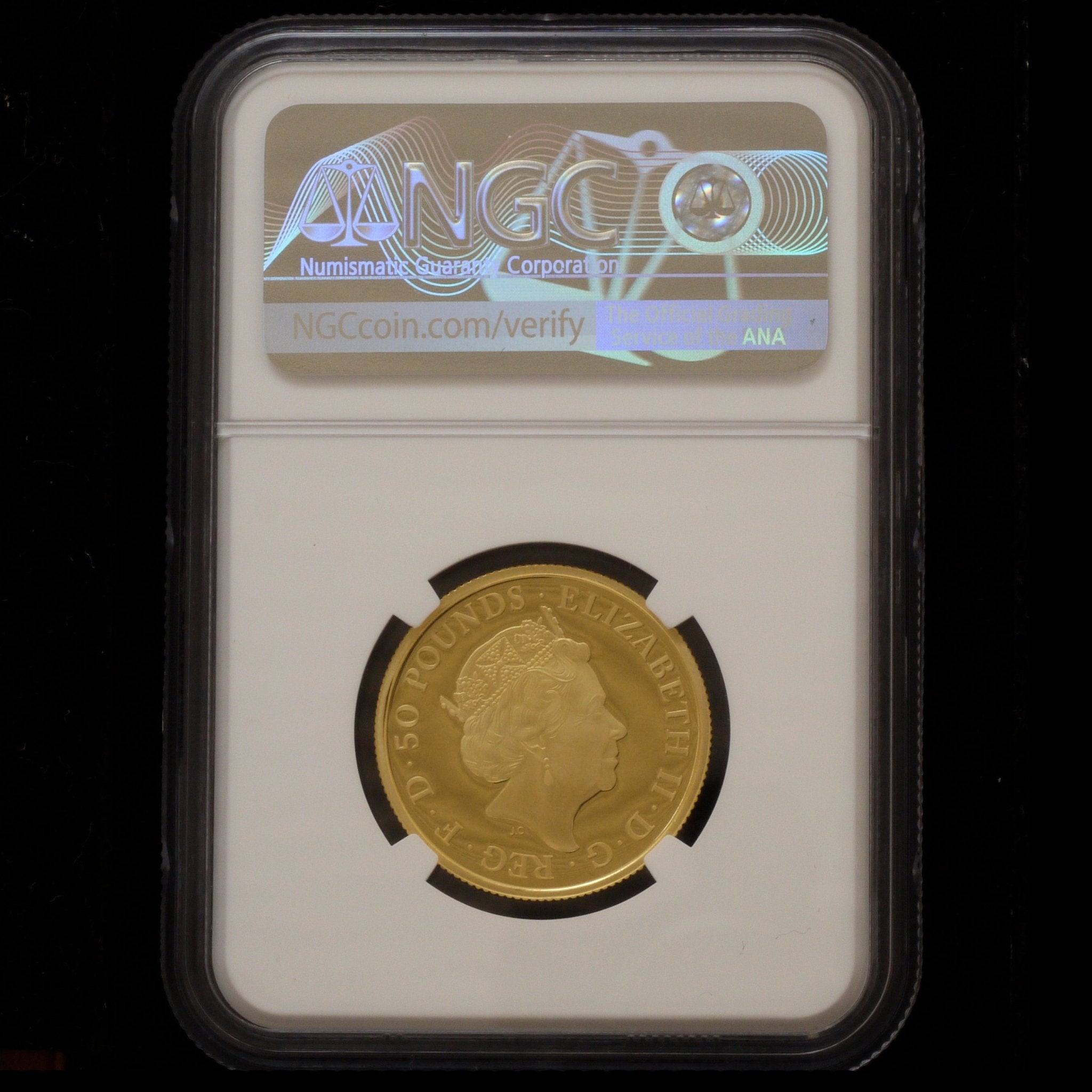 イギリス 50ポンド金貨 2019年 ブリタニアと獅子 ロンドン鋳 - NJ BUYER'S MARKETPLACE