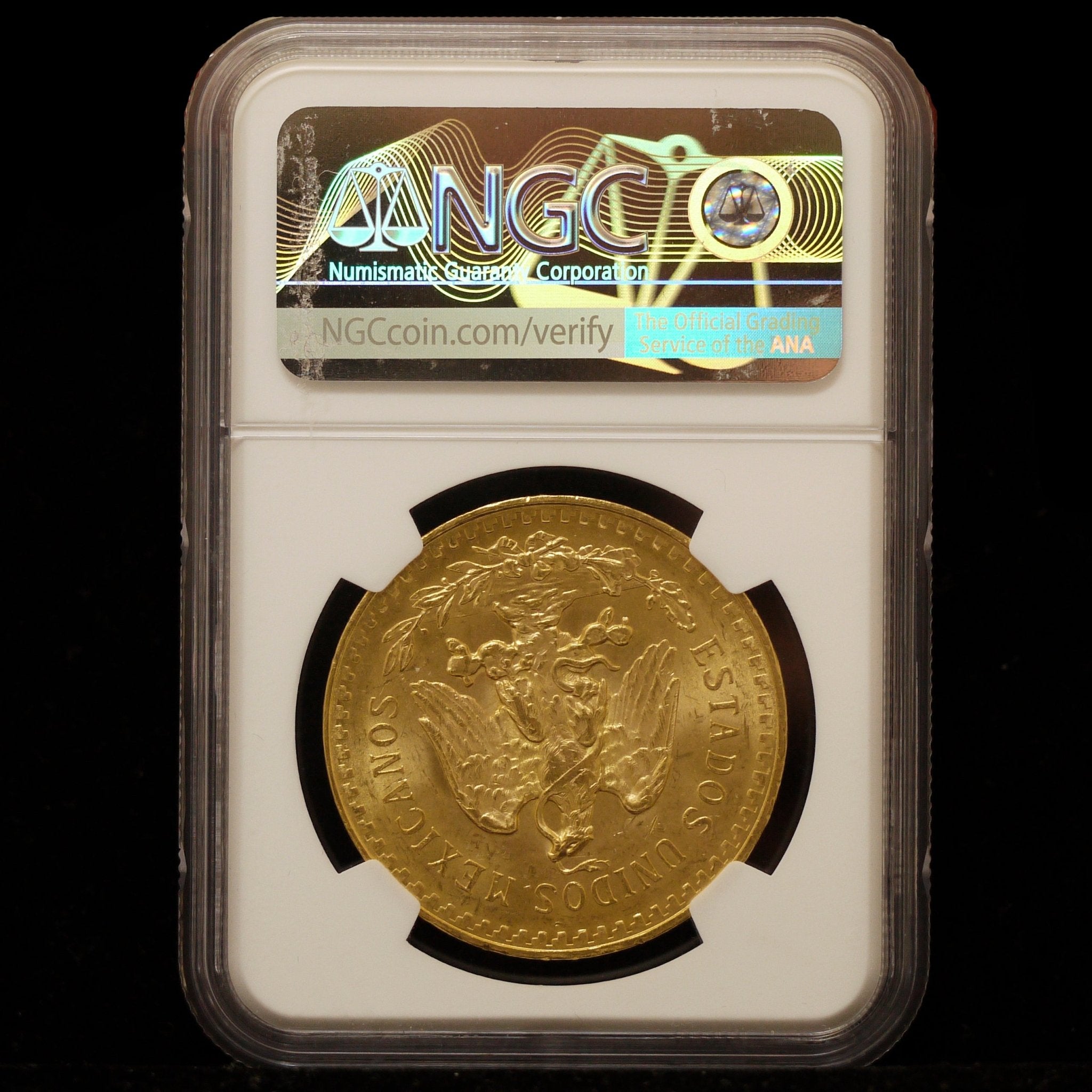 メキシコ 50ポンド金貨 1927年 ヴィクトリー NGC MS64 - NJ BUYER'S MARKETPLACE