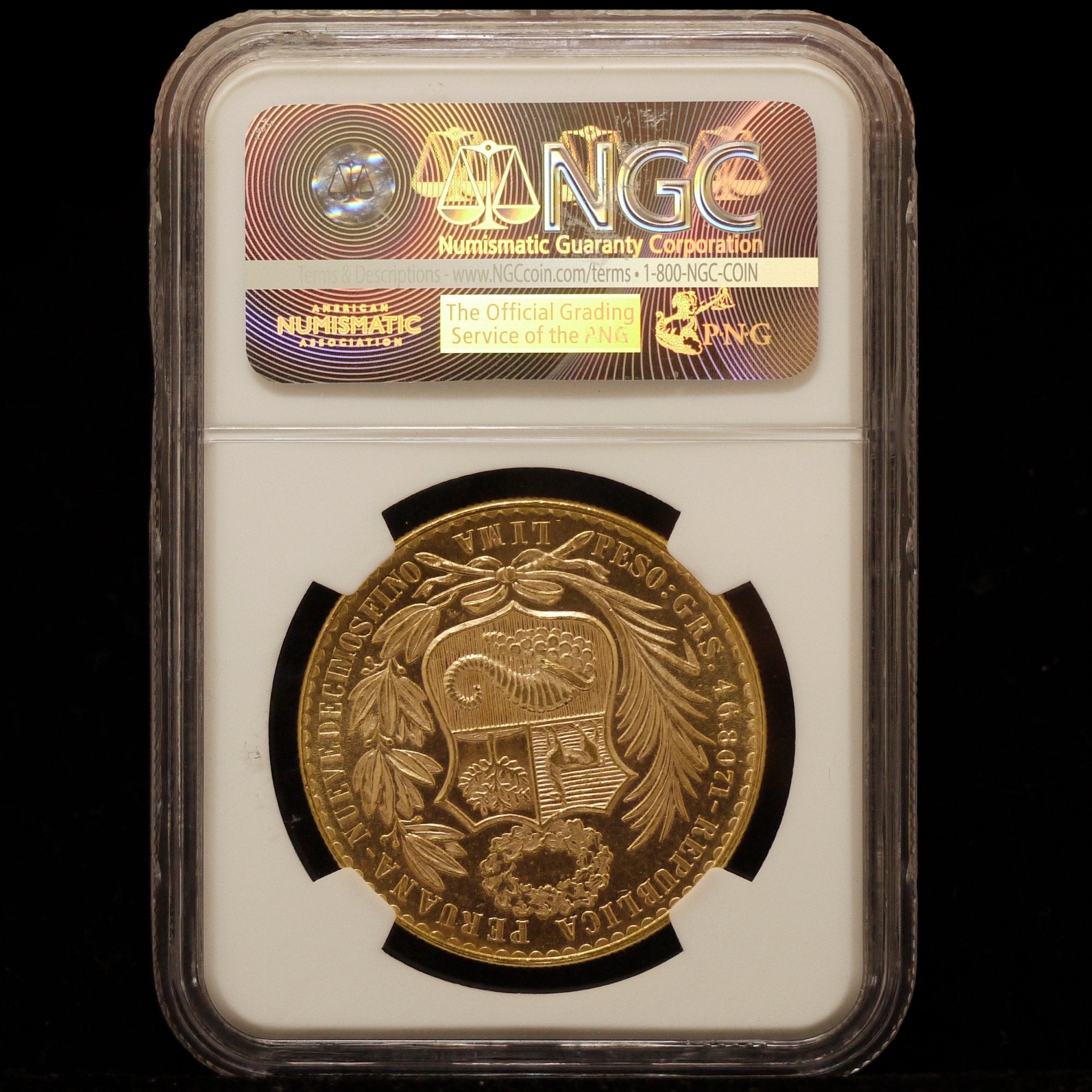 ペルー 100ソル金貨 1964年 リバティ MS66 - NJ BUYER'S MARKETPLACE