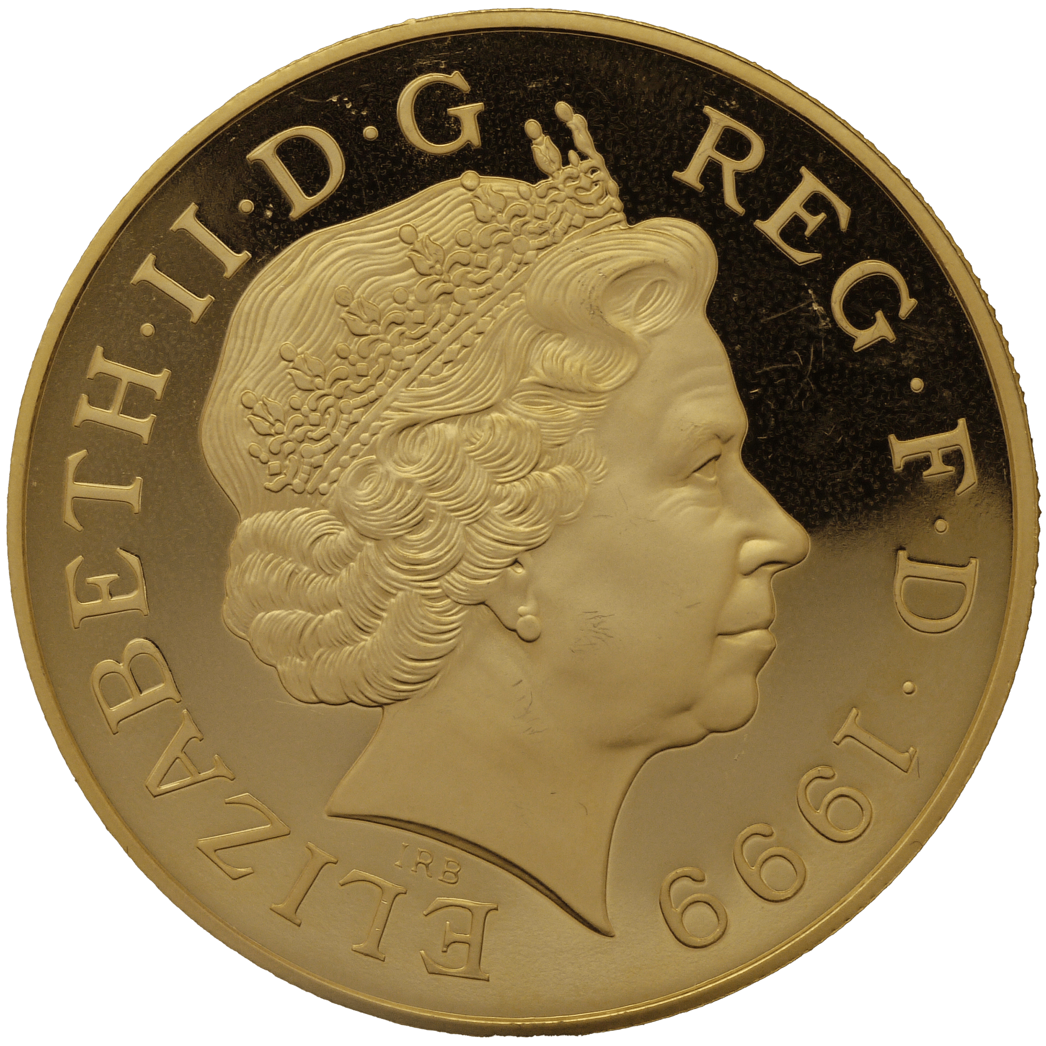 イギリス 5ポンド金貨 1999年 ダイアナ追悼 ロンドン鋳 - NJ BUYER'S MARKETPLACE