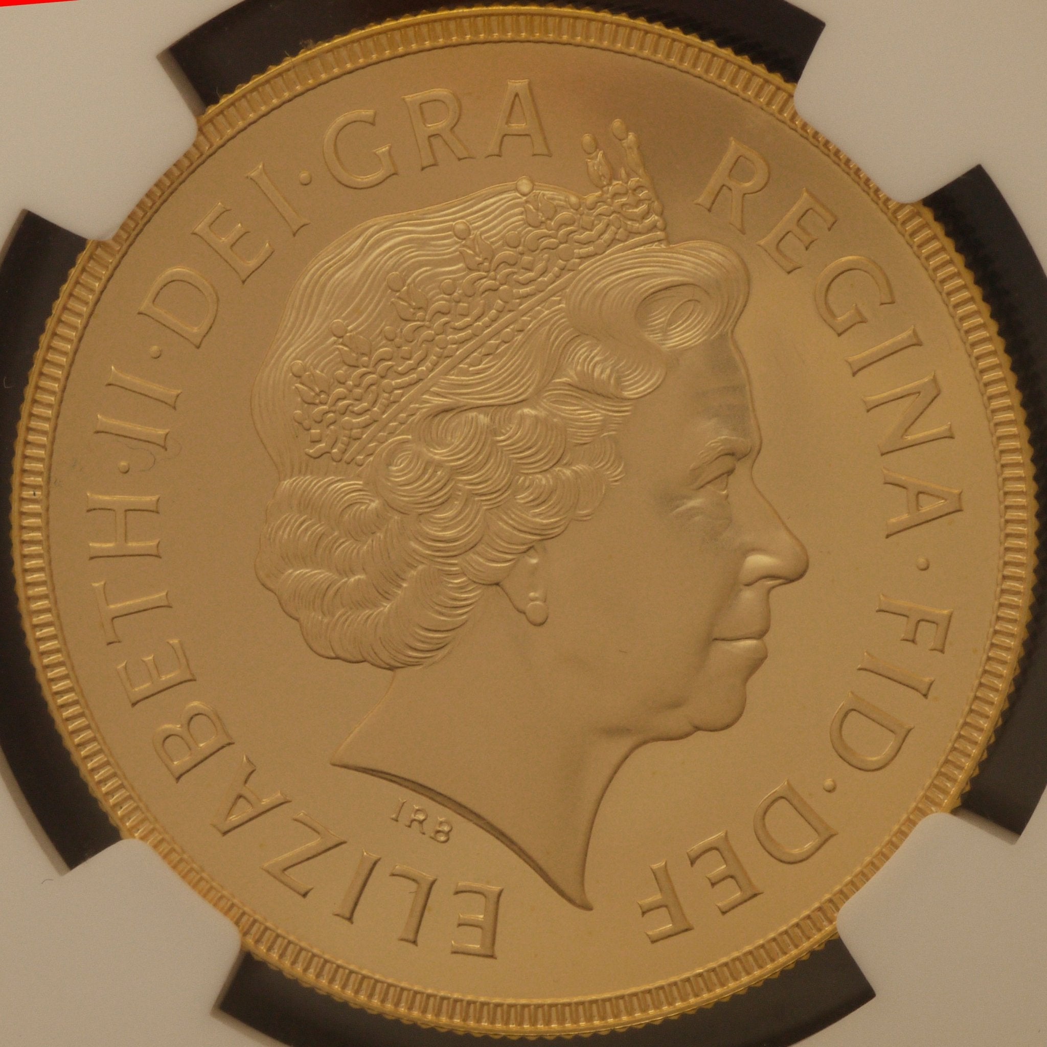 イギリス 5ポンド金貨 2000年 エリザベス2世 NGC PF69 Ultra Cameo - NJ BUYER'S MARKETPLACE