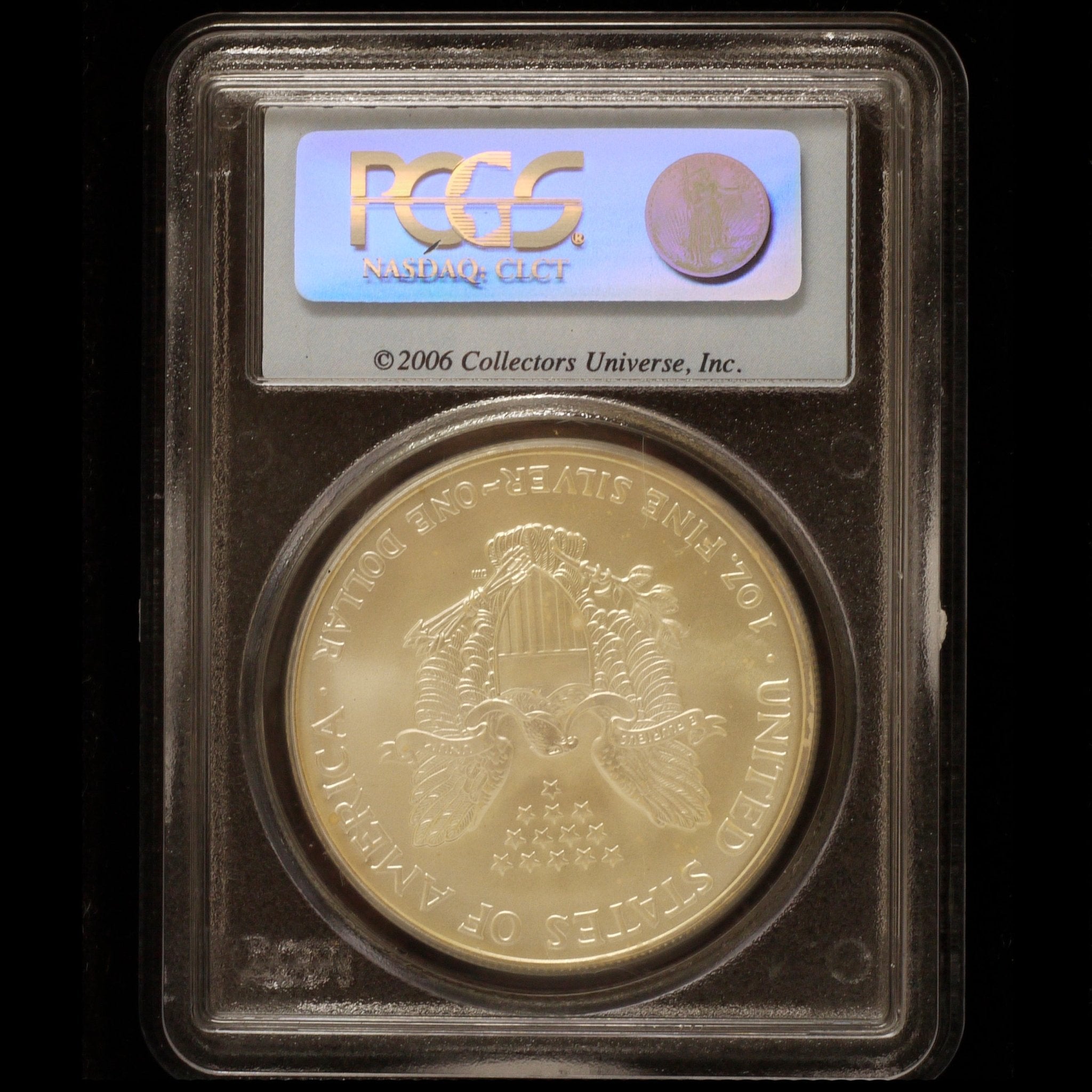 アメリカ 1ドル銀貨 2006年 ウェストポイント鋳 イーグル PCGS MS69 - NJ BUYER'S MARKETPLACE