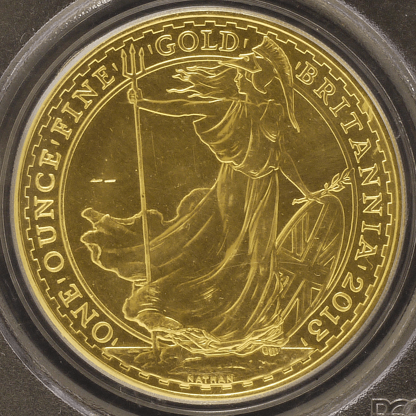 イギリス 100ポンド金貨 2013年 ロンドン鋳 ブリタニア PCGS Gem BU - NJ BUYER'S MARKETPLACE