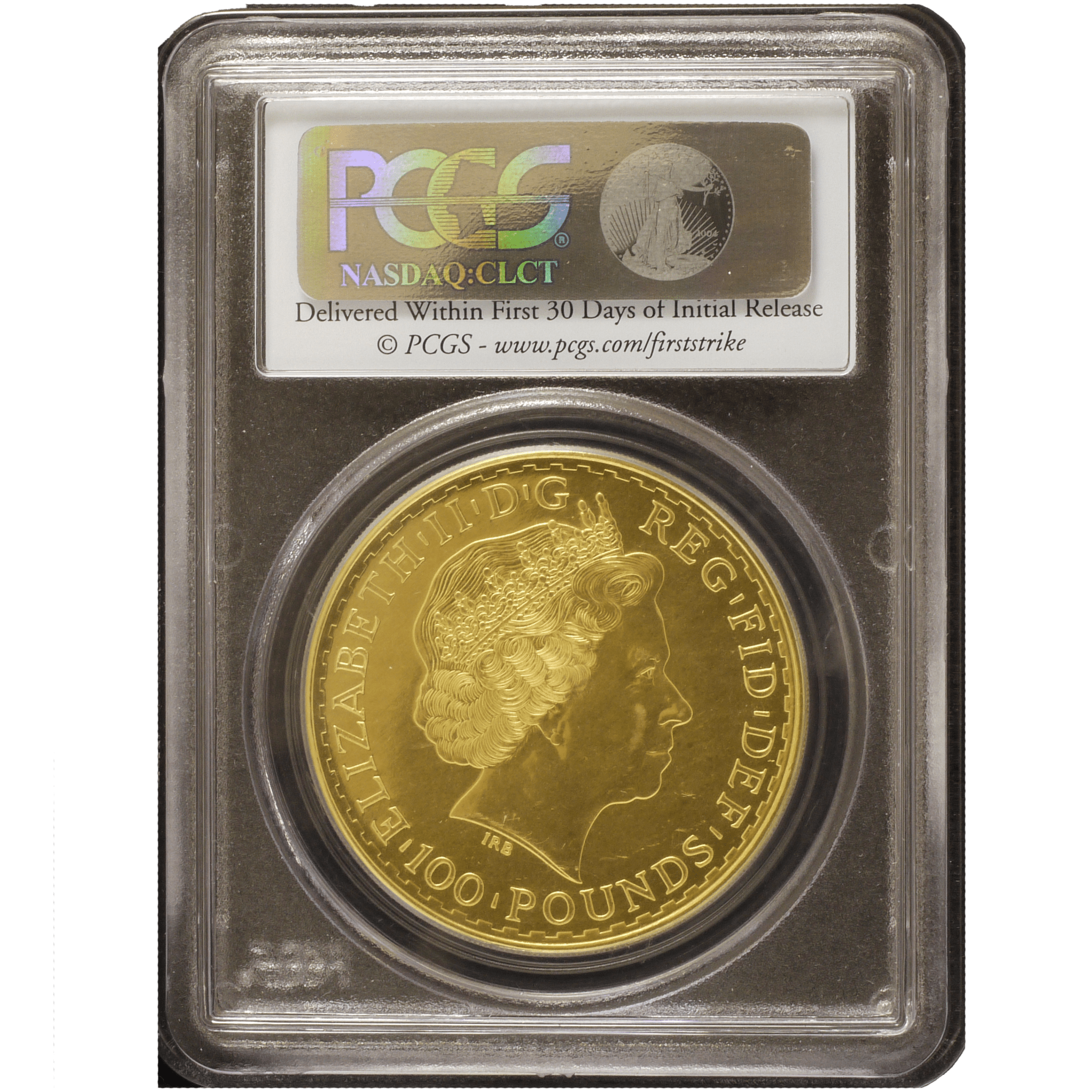 イギリス 100ポンド金貨 2013年 ロンドン鋳 ブリタニア PCGS Gem BU - NJ BUYER'S MARKETPLACE