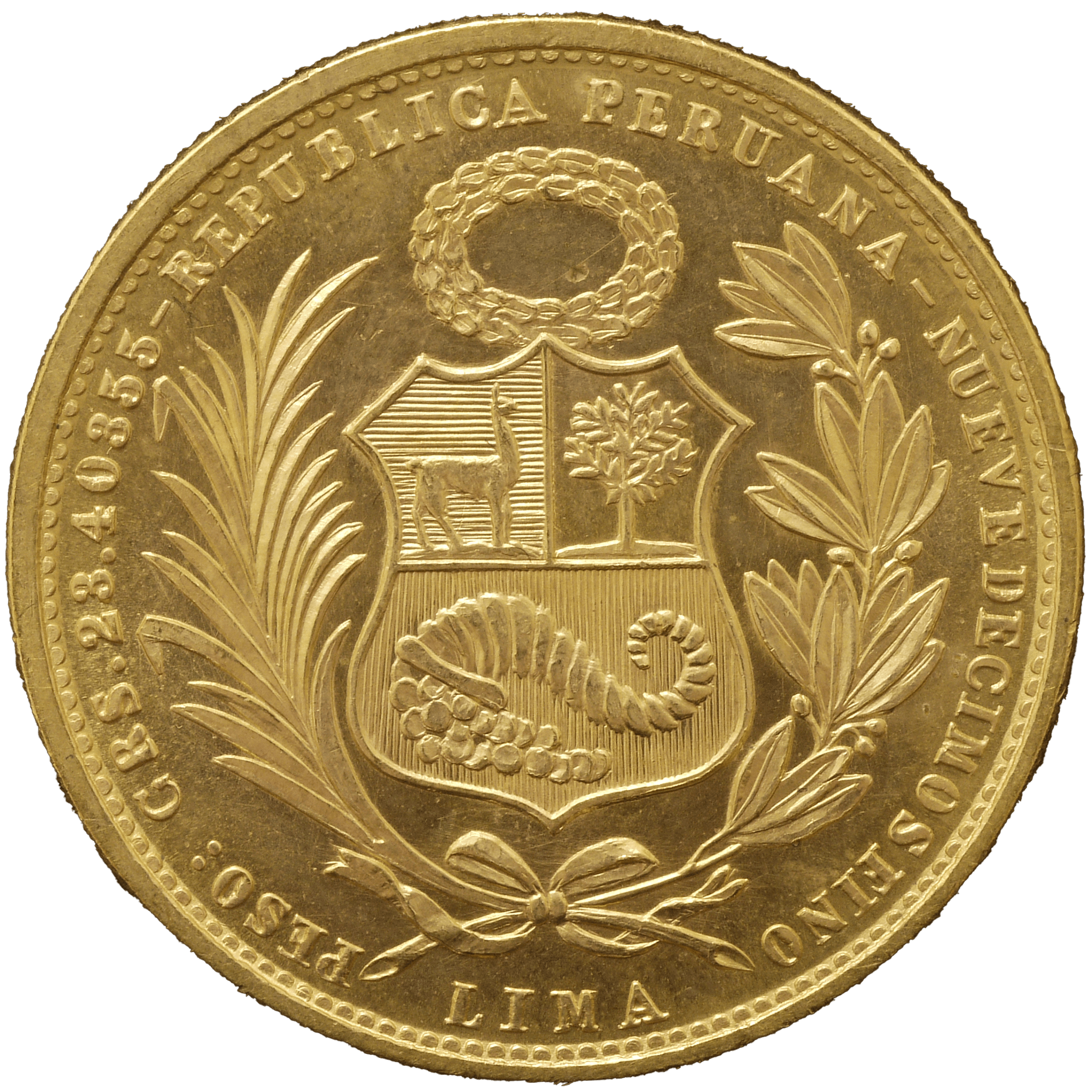 ペルー 50ソㇽ金貨 1965年 リマ鋳 リバティ - NJ BUYER'S MARKETPLACE
