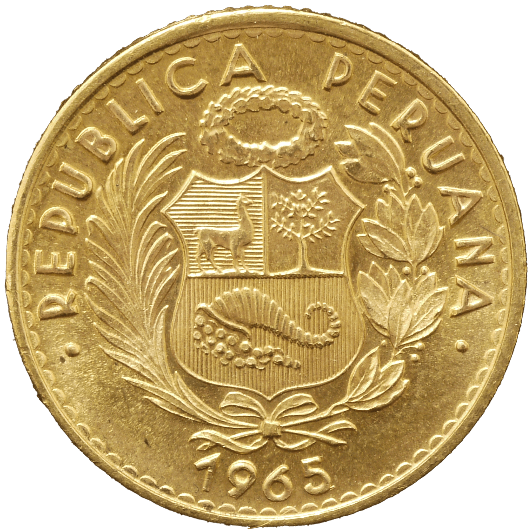 ペルー 10ソル金貨 1965年 リマ鋳 リバティ - NJ BUYER'S MARKETPLACE