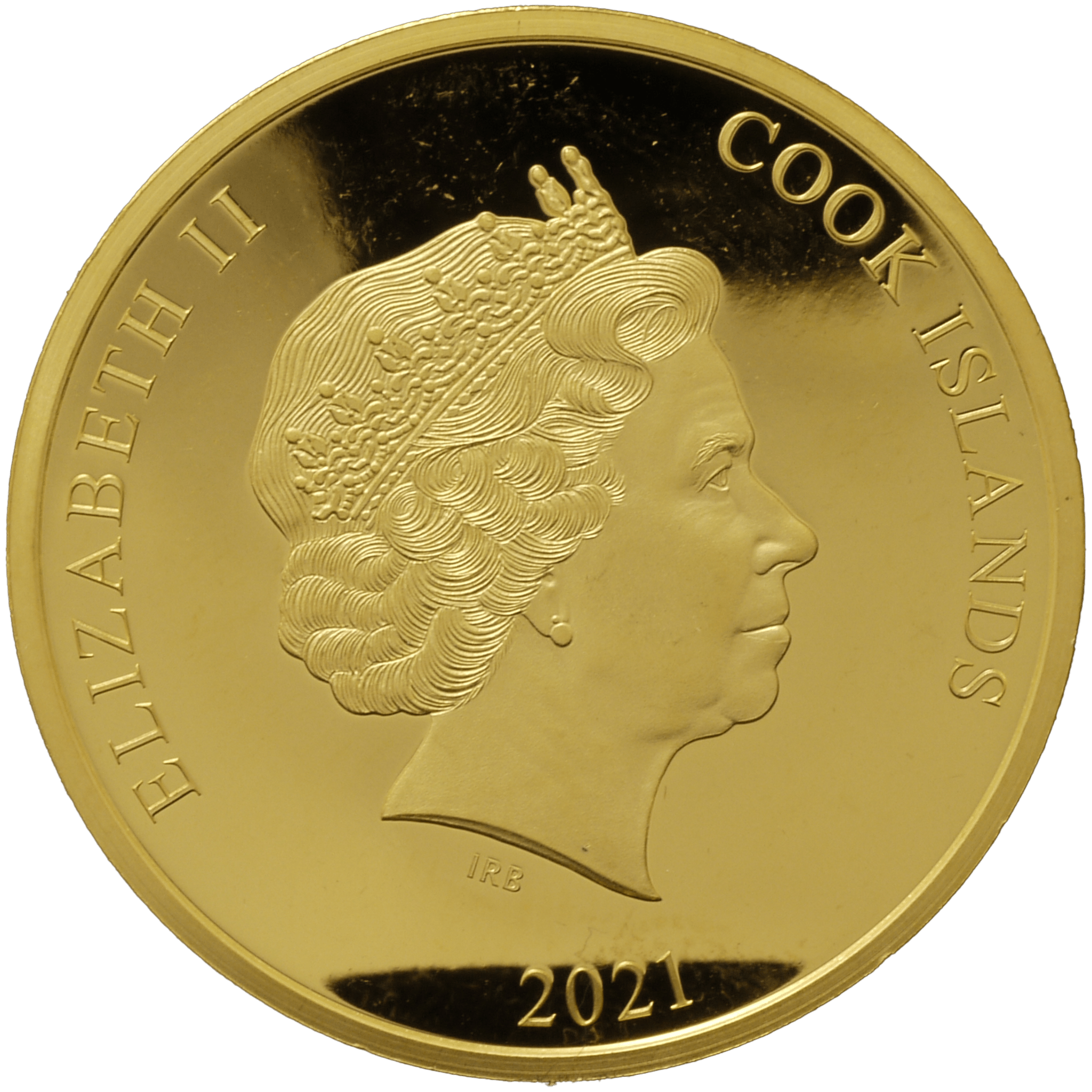 クック島 50ドル金貨 2021年 新幹線 カラープリント - NJ BUYER'S MARKETPLACE