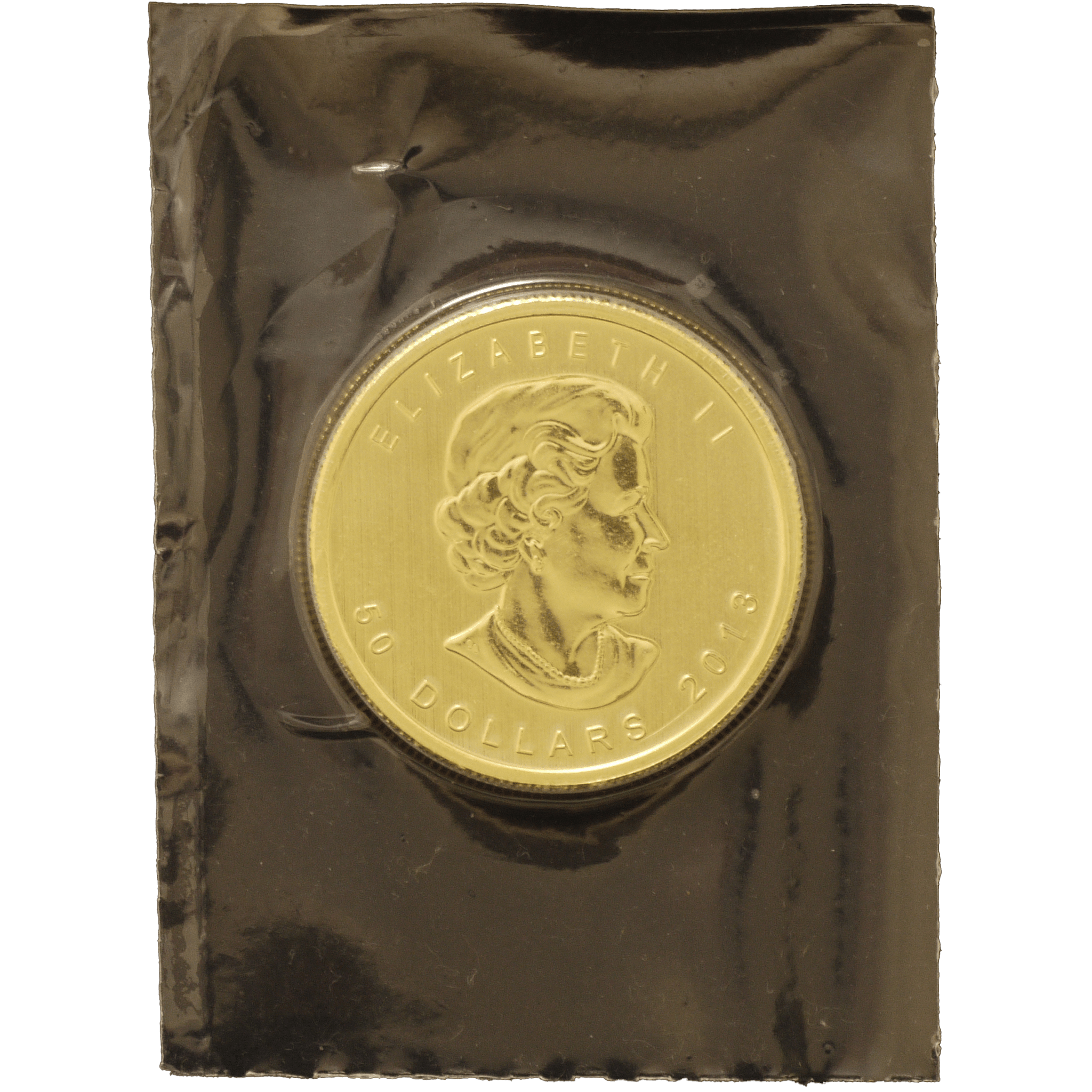 カナダ 50ドル金貨 2013年 メイプルリーフ エリザベス2世 - NJ BUYER'S MARKETPLACE
