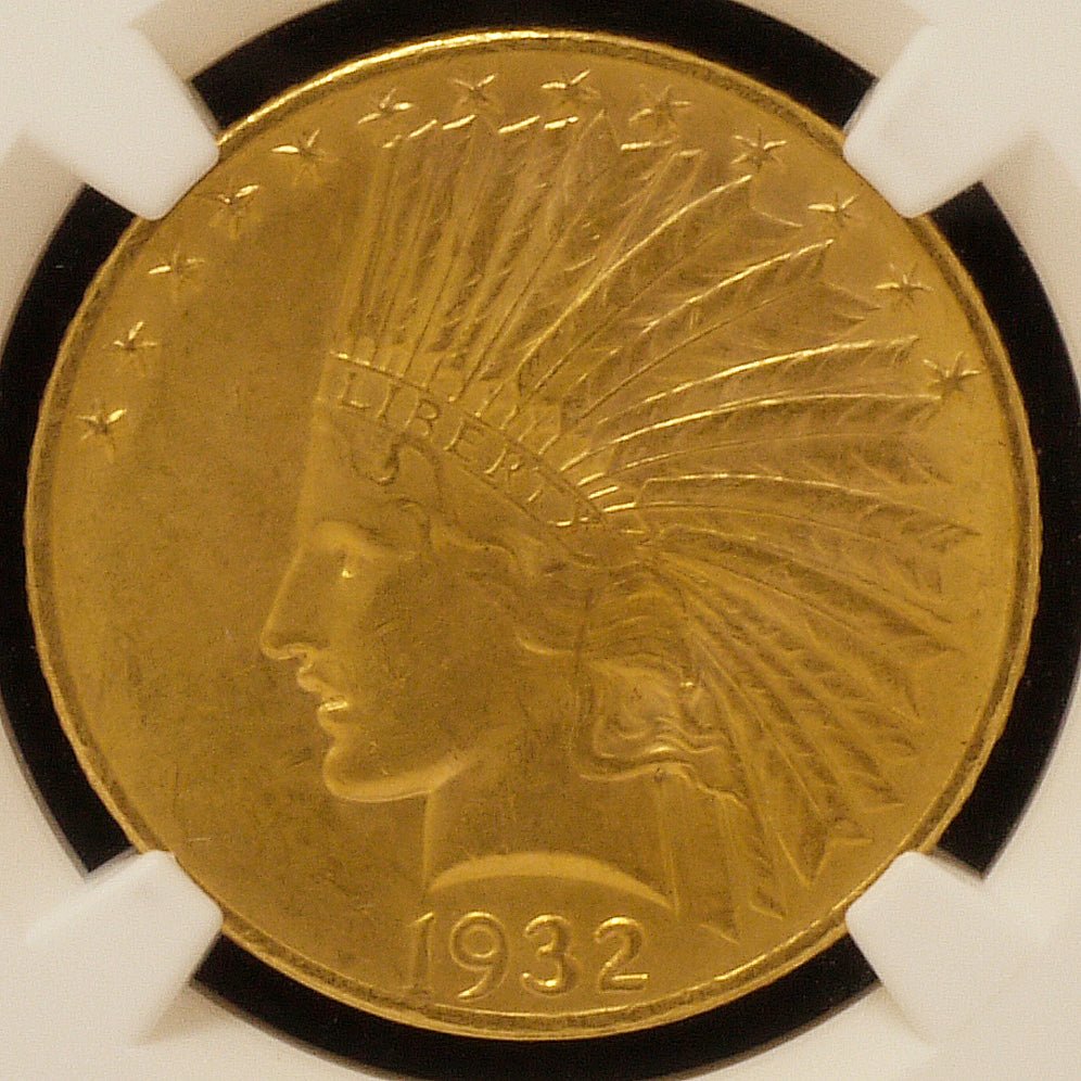 アメリカ 10ドル金貨 1932年 NGC UNC Details - NJ BUYER'S MARKETPLACE