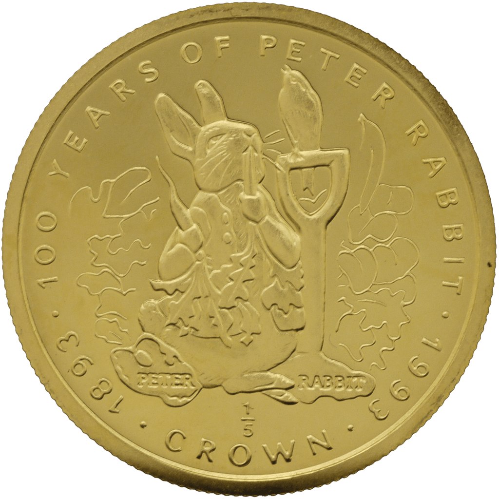 ジブラルタル 1/5クラウン金貨 1993年 ピーターラビット｜NJ BUYER'S