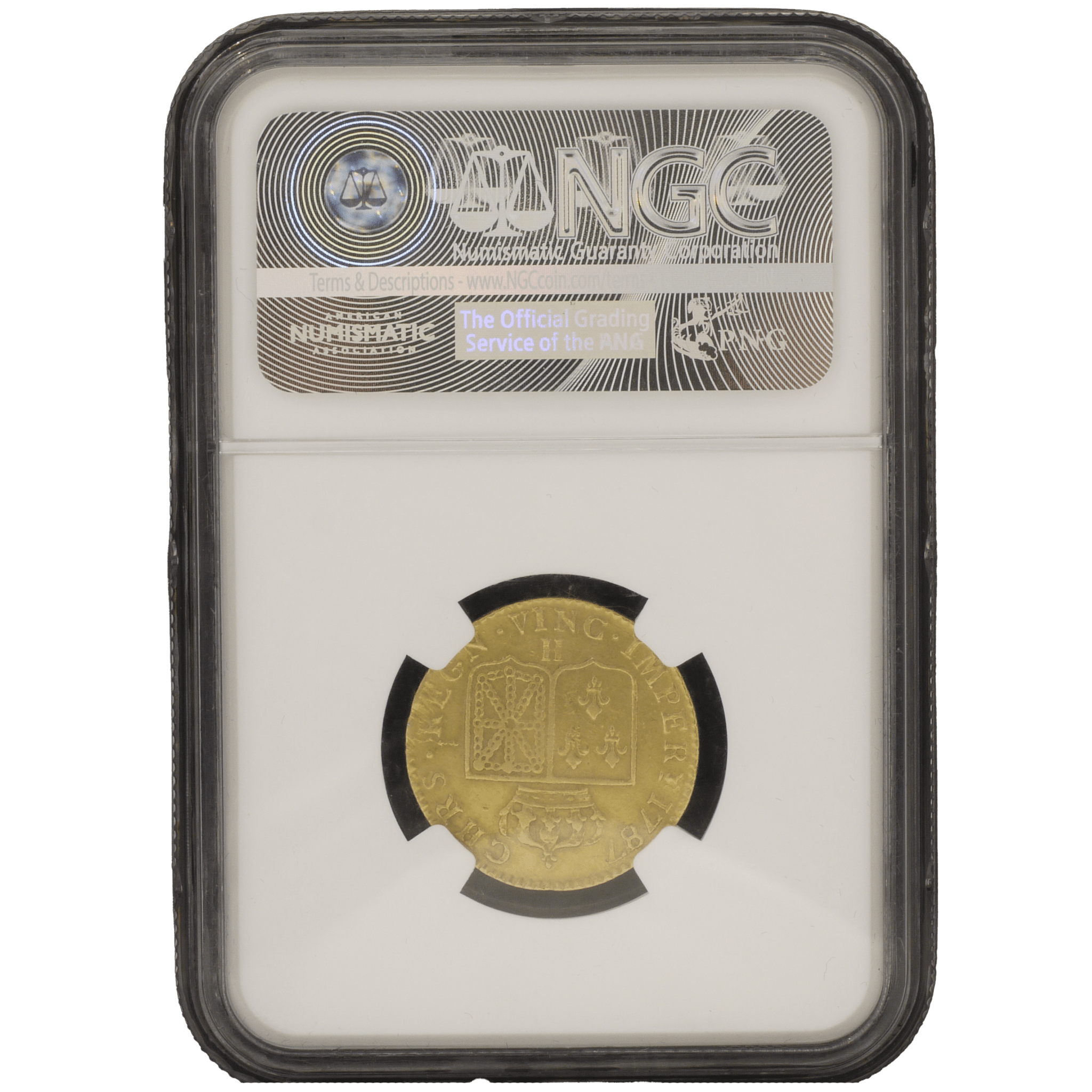 フランス ルイドール金貨 1787年 ルイ16世 ラ=ロシェル鋳 - NJ BUYER'S MARKETPLACE