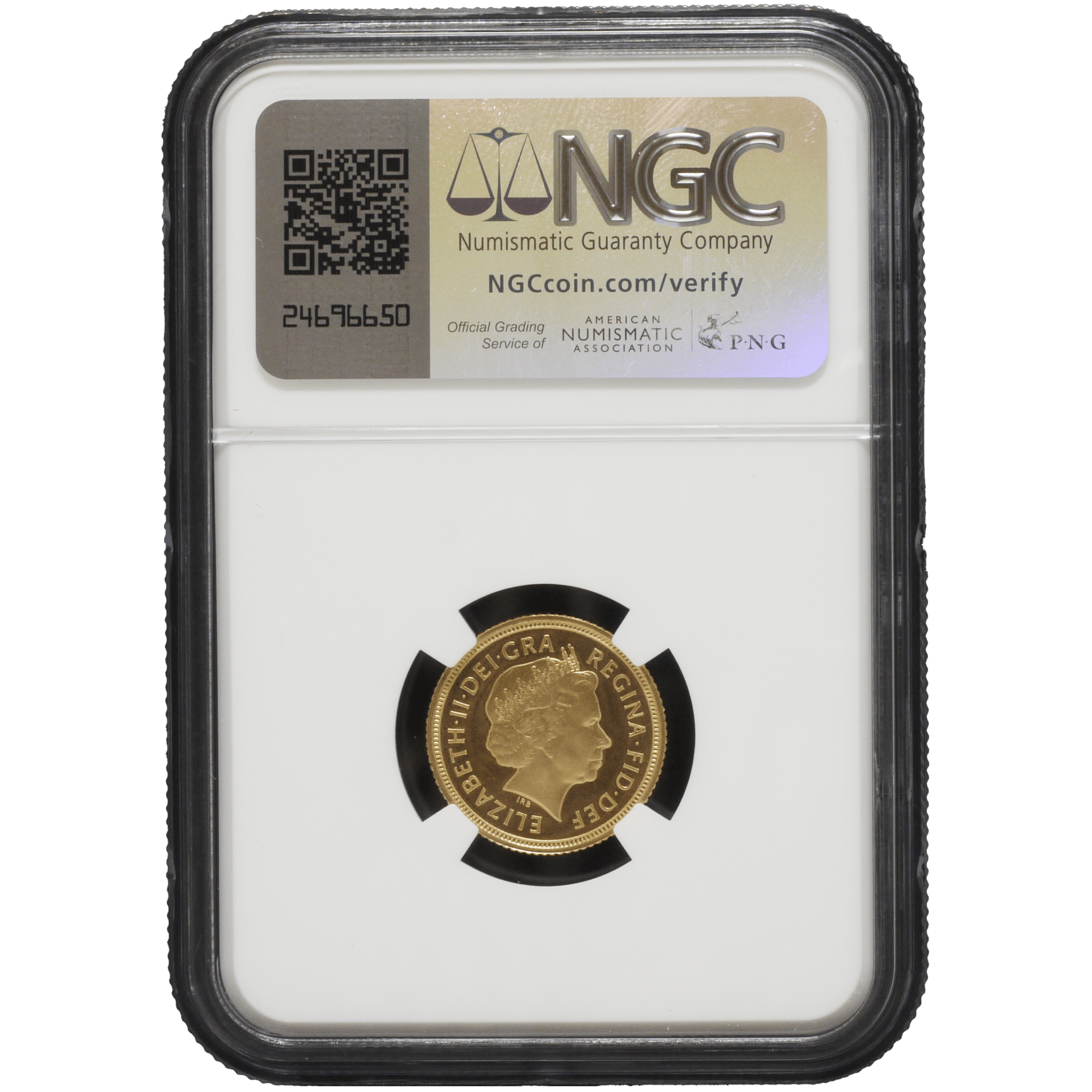 イギリス ソヴリン金貨 2003年 エリザベス2世 NGC PF66UC - NJ BUYER'S MARKETPLACE