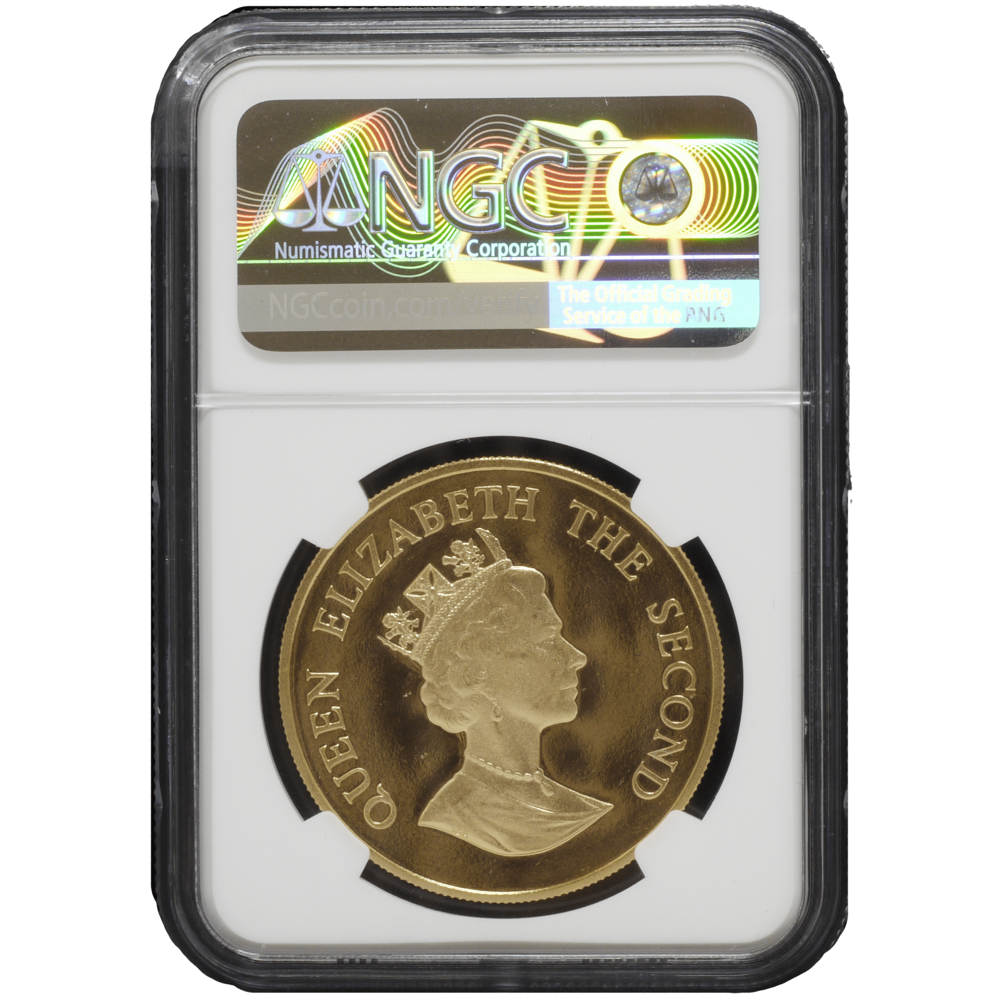 フォークランド諸島 50ペンス金貨 1995年 ヨーロッパ戦勝記念日 NGC PD63UC - NJ BUYER'S MARKETPLACE