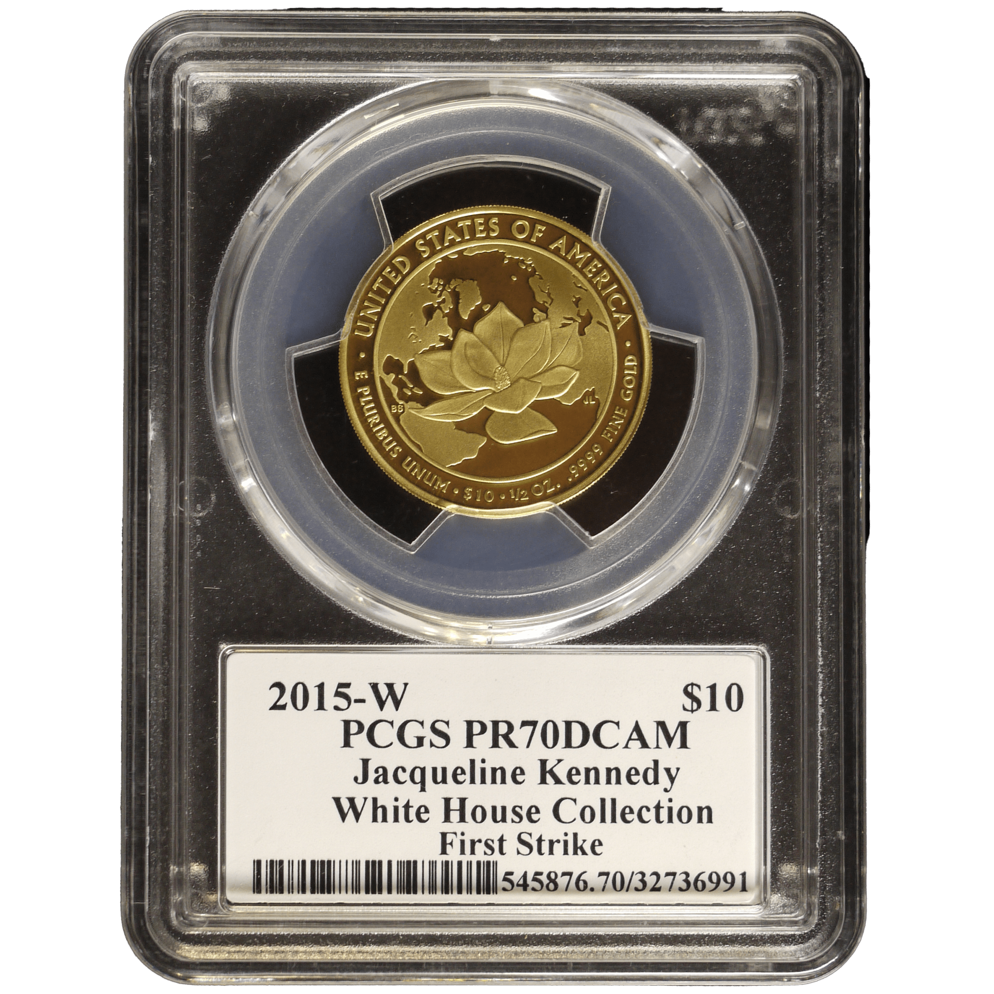 アメリカ 10ドル金貨 2015年 ウェストポイント鋳 ジャクリーン・ケネディ PCGS PR70DCAM First Strike - NJ BUYER'S MARKETPLACE